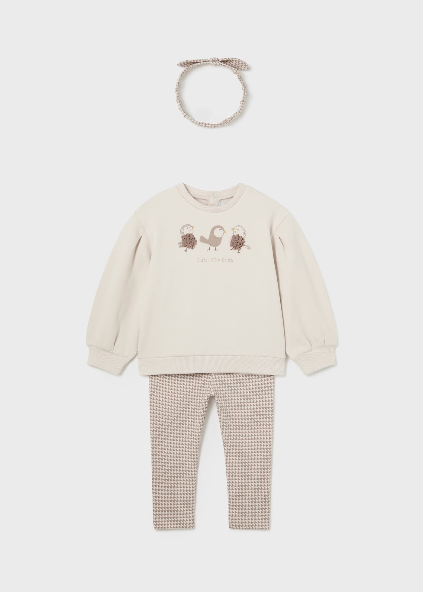 Ensemble leggings avec serre-tête bébé