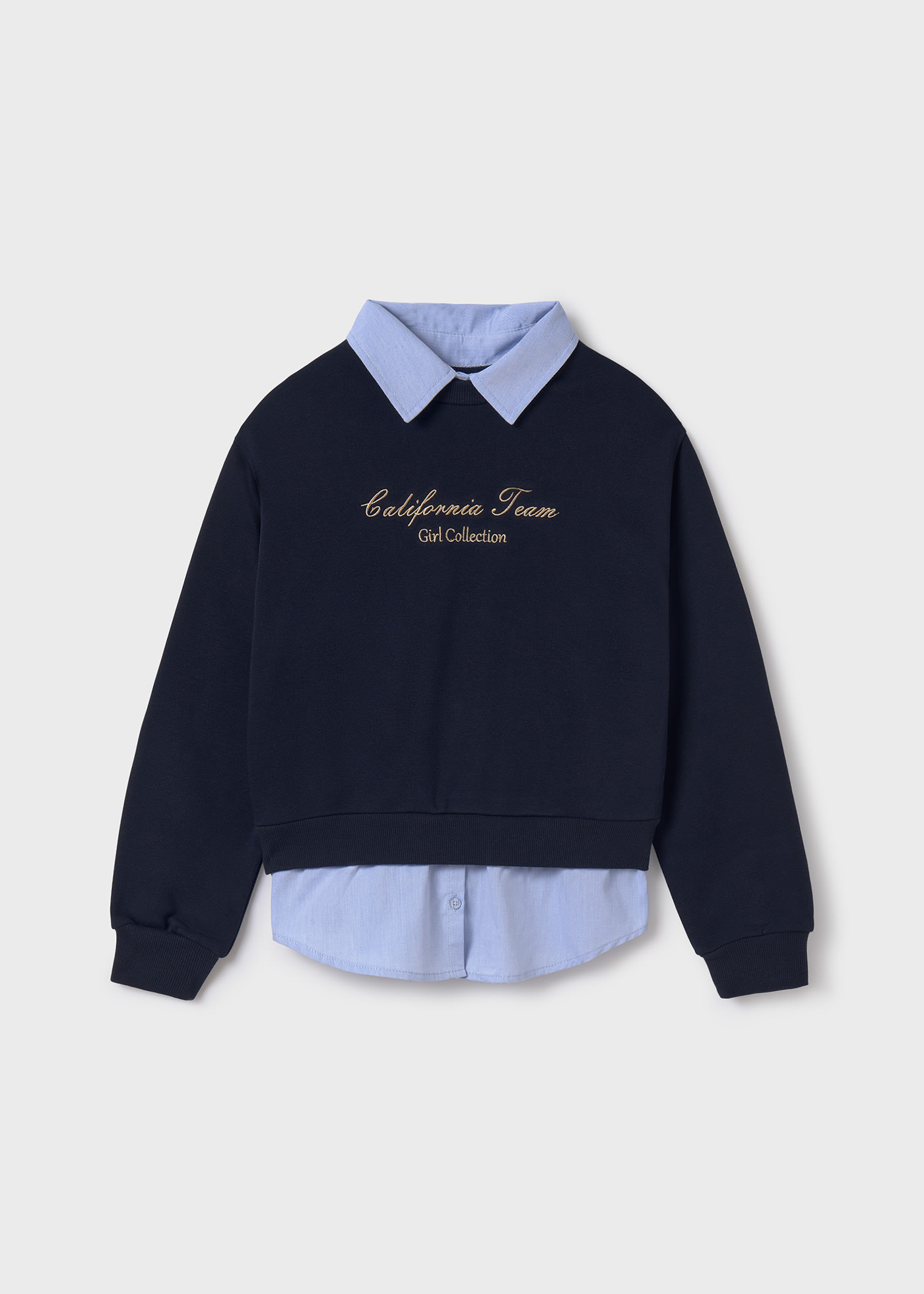 Sudadera oxford chica