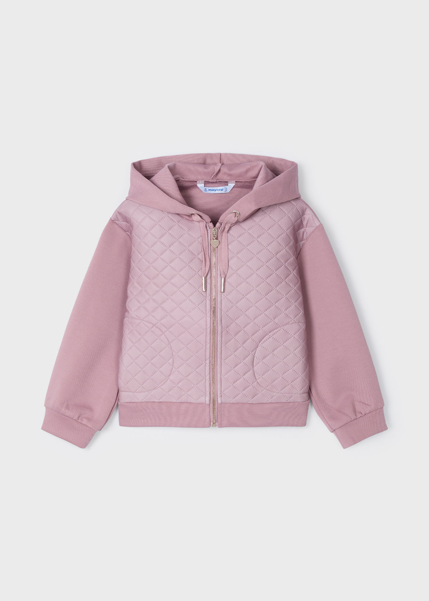 Bluza pikowana dla dziewczynki
