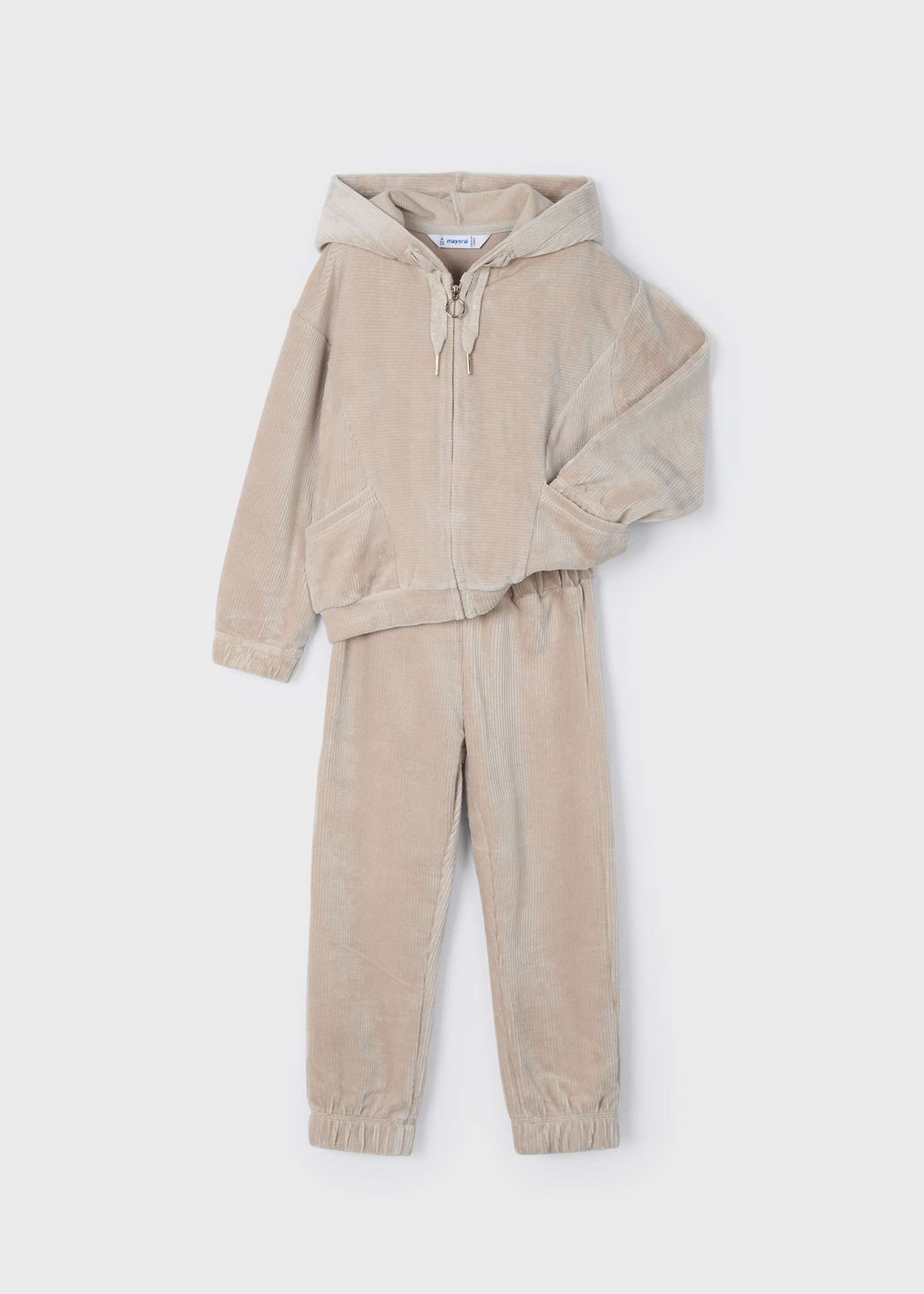 Girl 2 Piece Corduroy Tracksuit