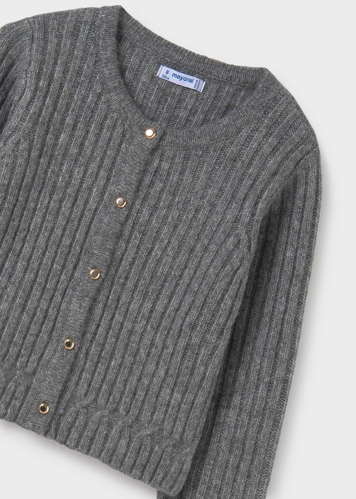Cardigan in maglia ragazza