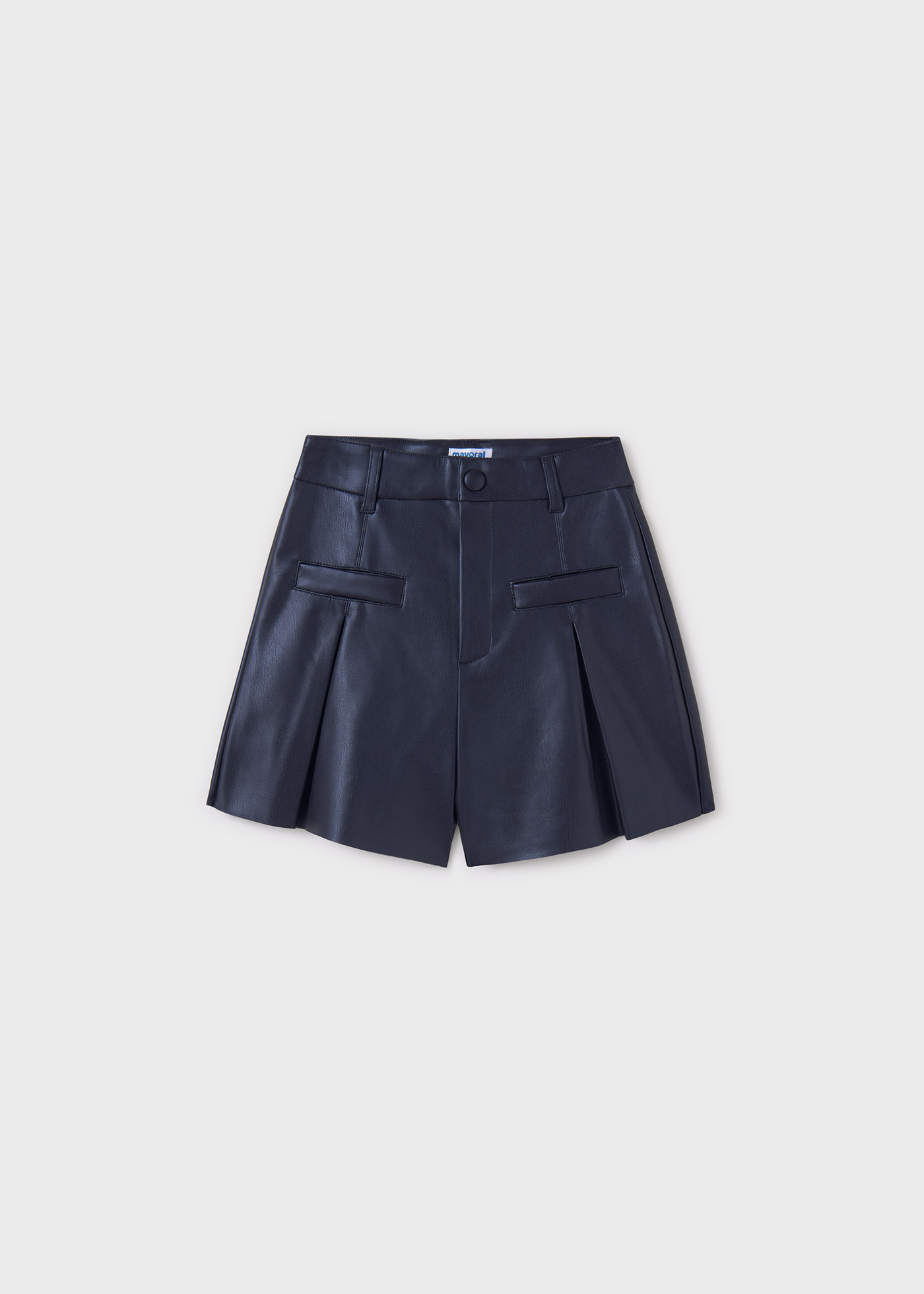 Girl Faux Leather Shorts