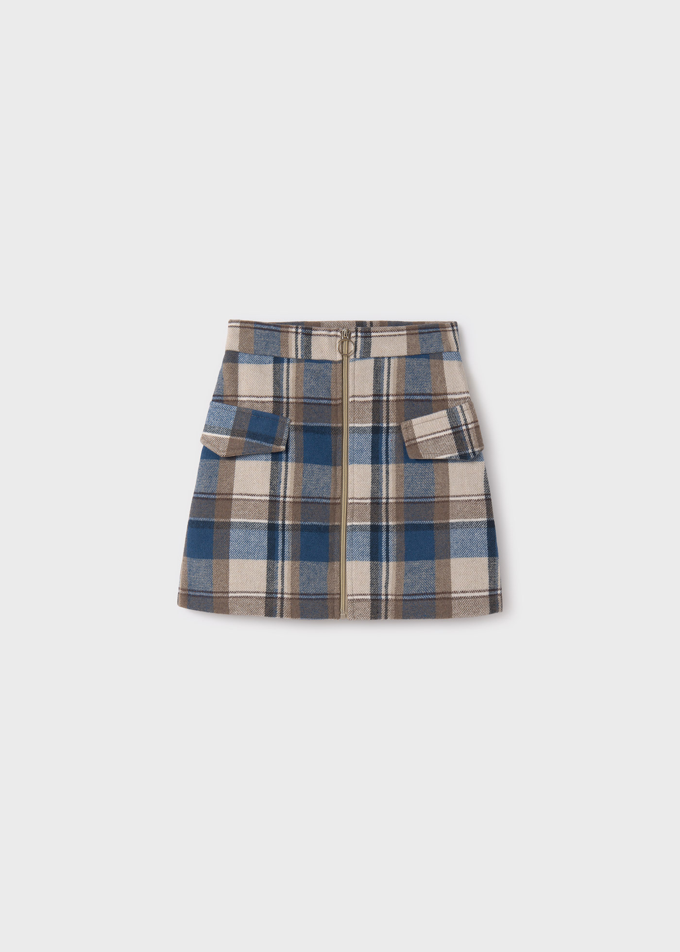 Girl Checked Skirt