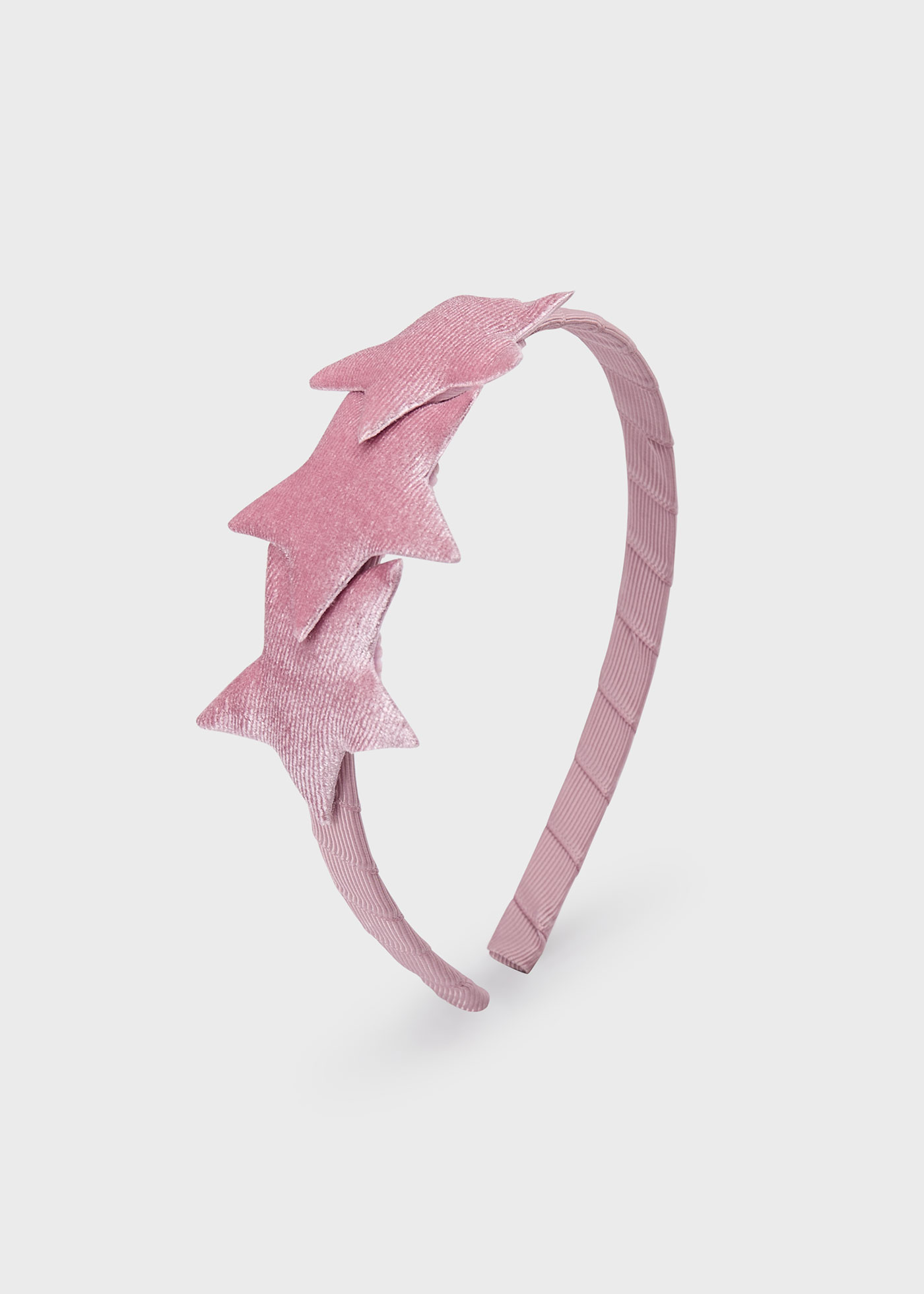 Cerchietto stelle velluto bambina