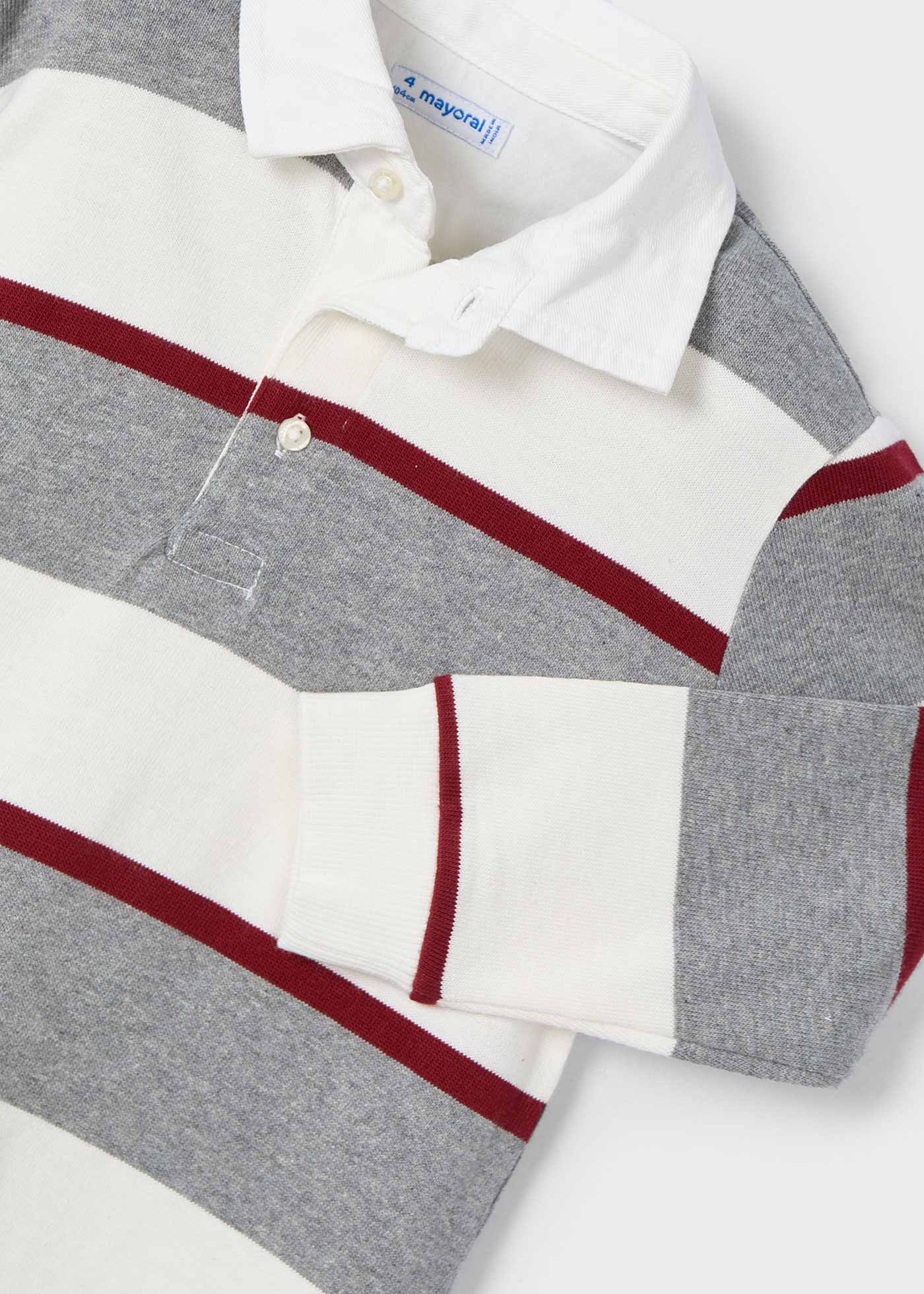 Boy Striped Polo Shirt