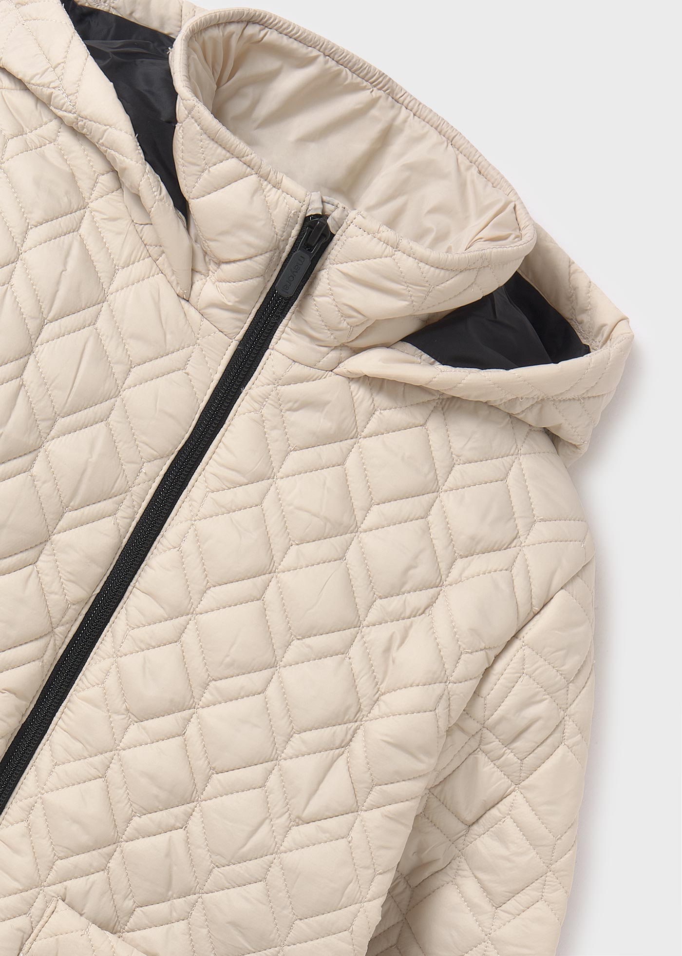 Girl Diamond Quilted Coat