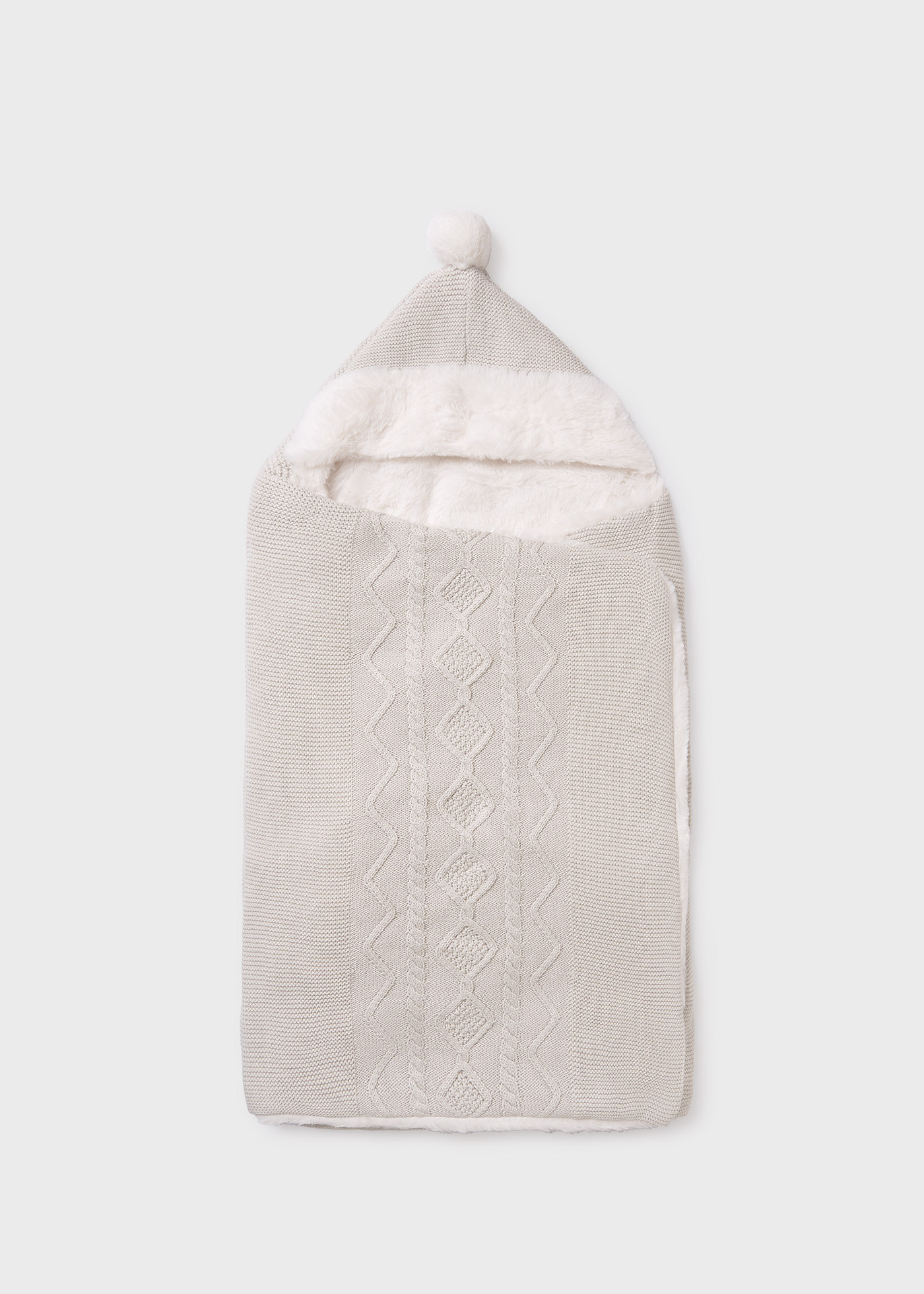 Baby Tricot Hooded Sleeping Bag