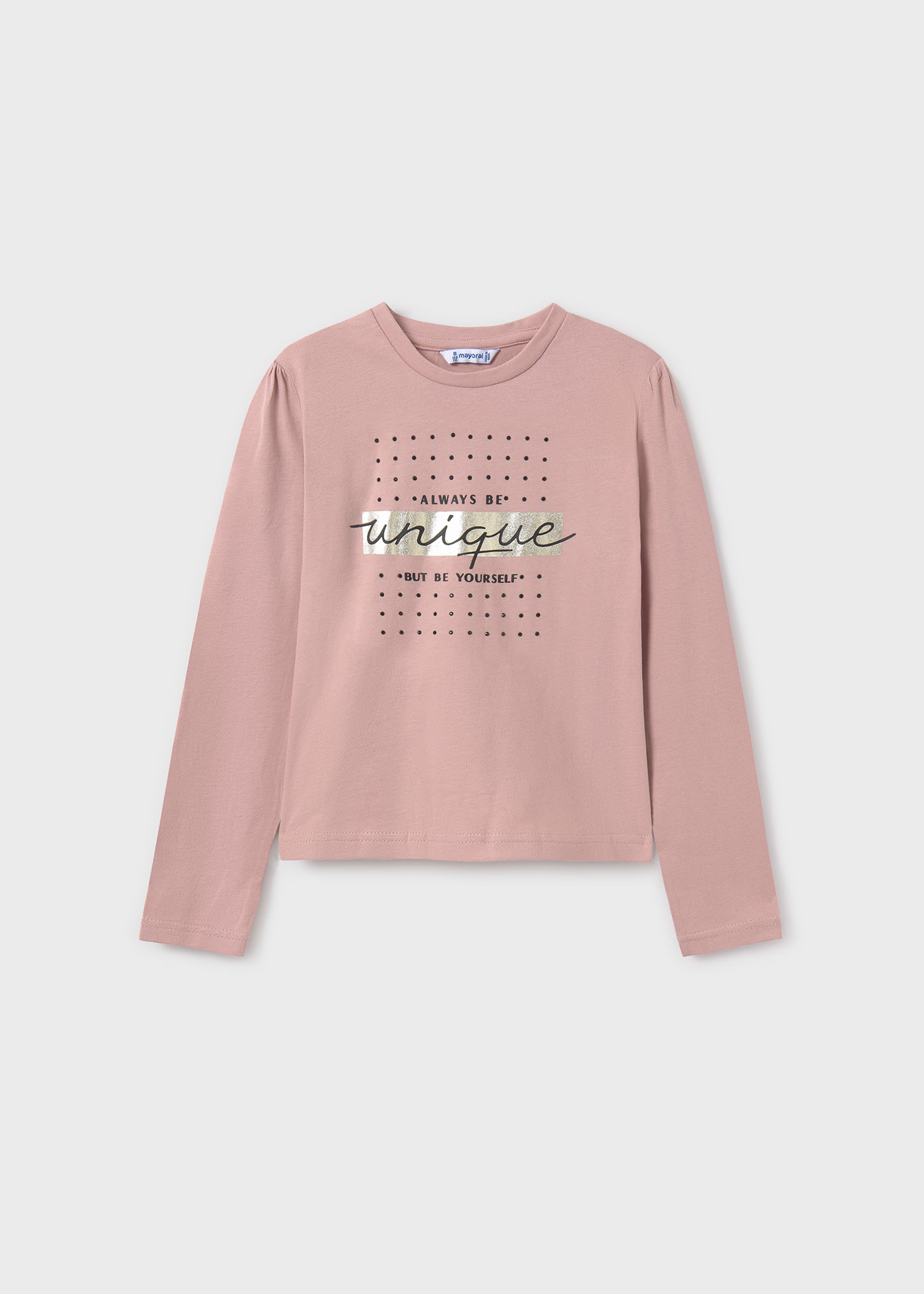 Girl Basic Print T-Shirt