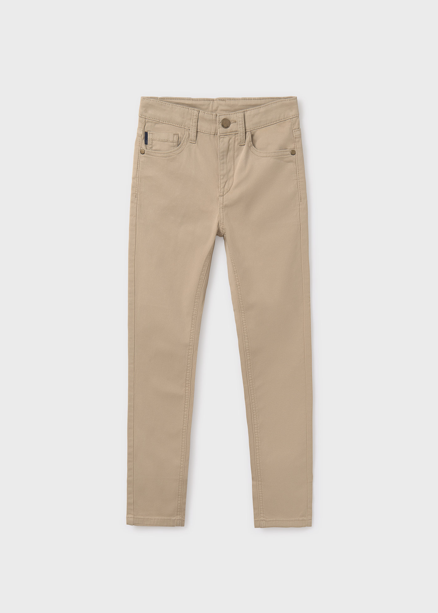 Pantalon basique coupe ajustée garçon