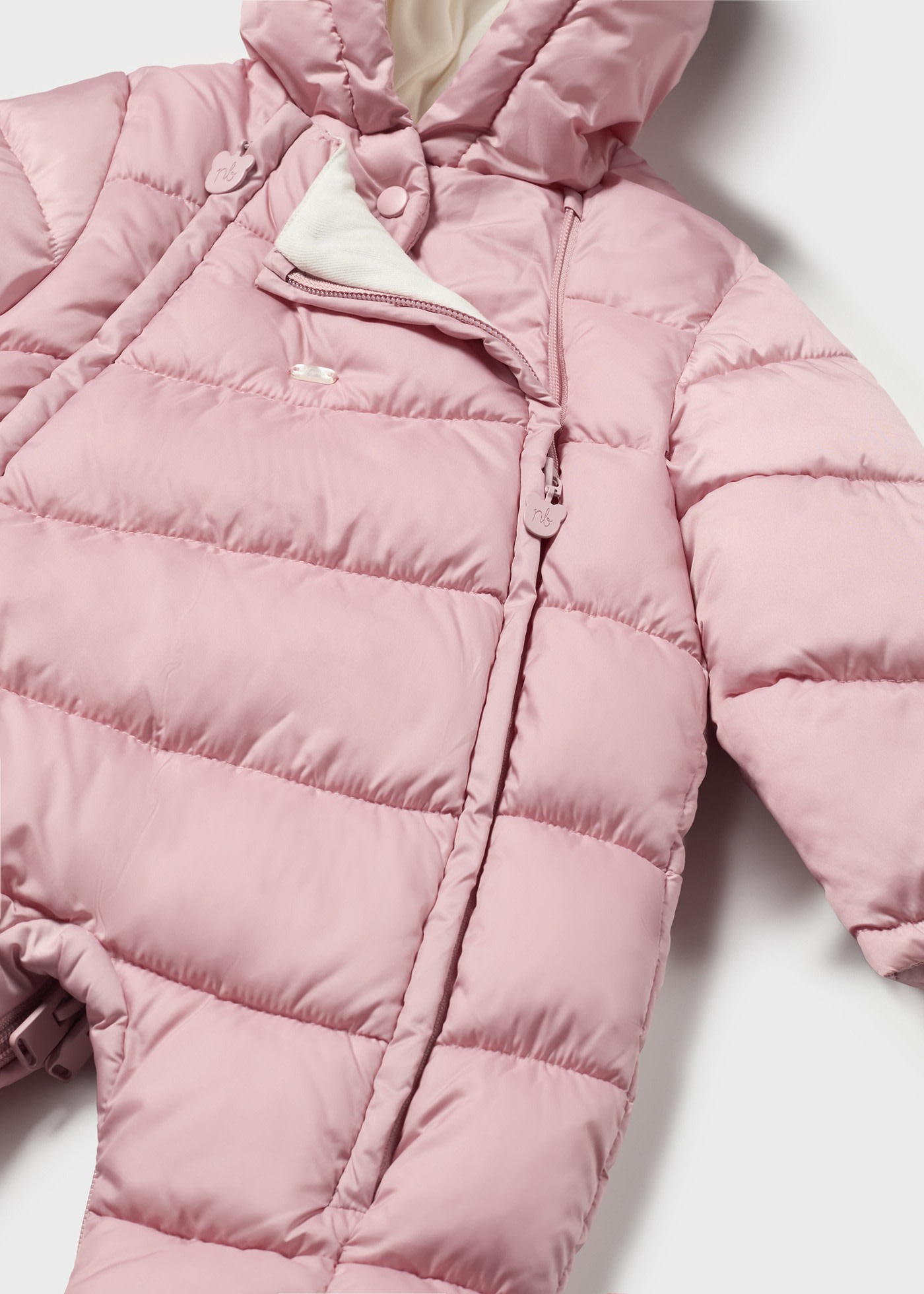 Newborn Girl Convertible Snowsuit