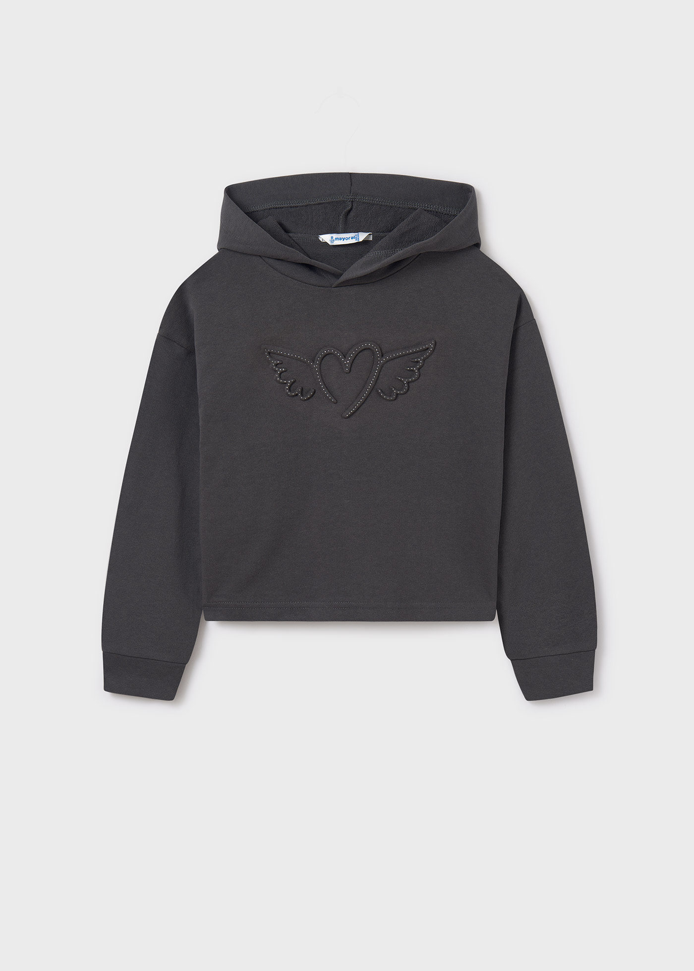Bluza z sercem dla dziewczynki
