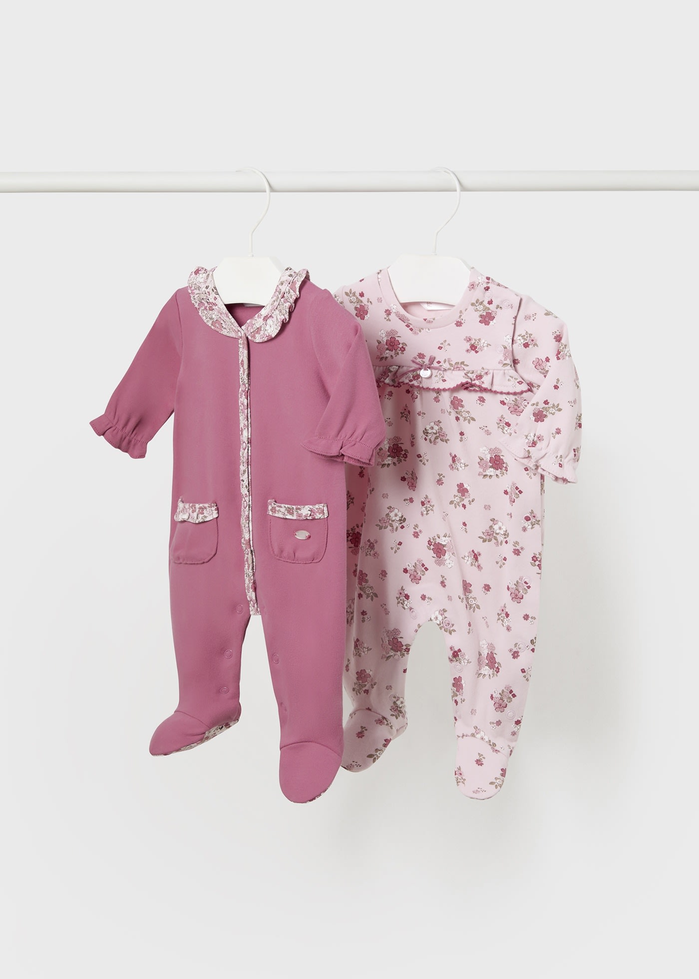 Mayoral Overall and Tee Set - Baby Rose Mayoral Overall and Tee Set - Baby Rose