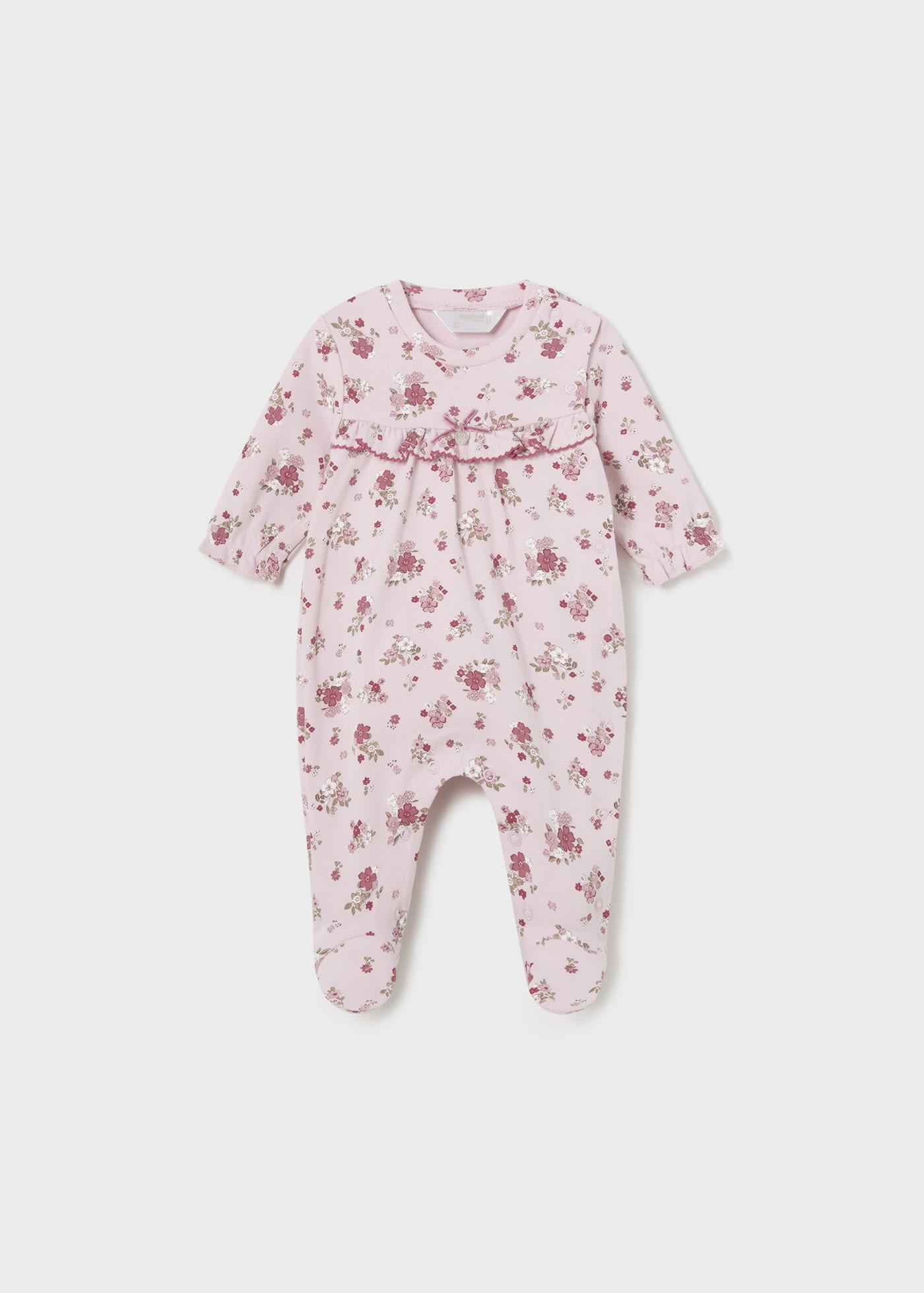 Newborn Girl Set of 2 Floral Rompers