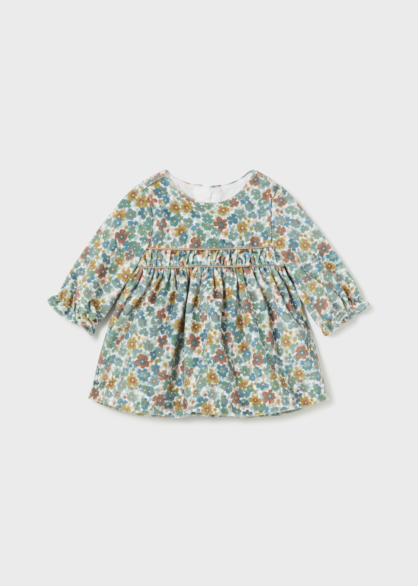 Newborn Girl Print Dress