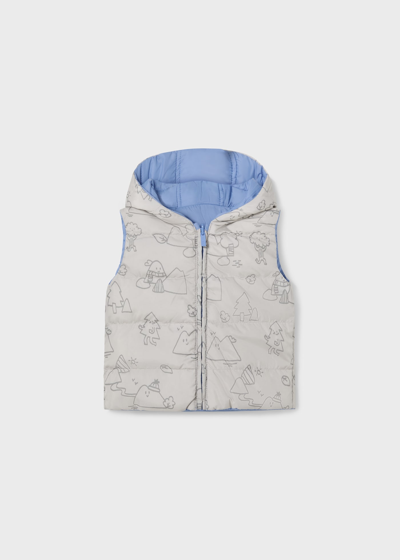 Gilet réversible matelassé bébé