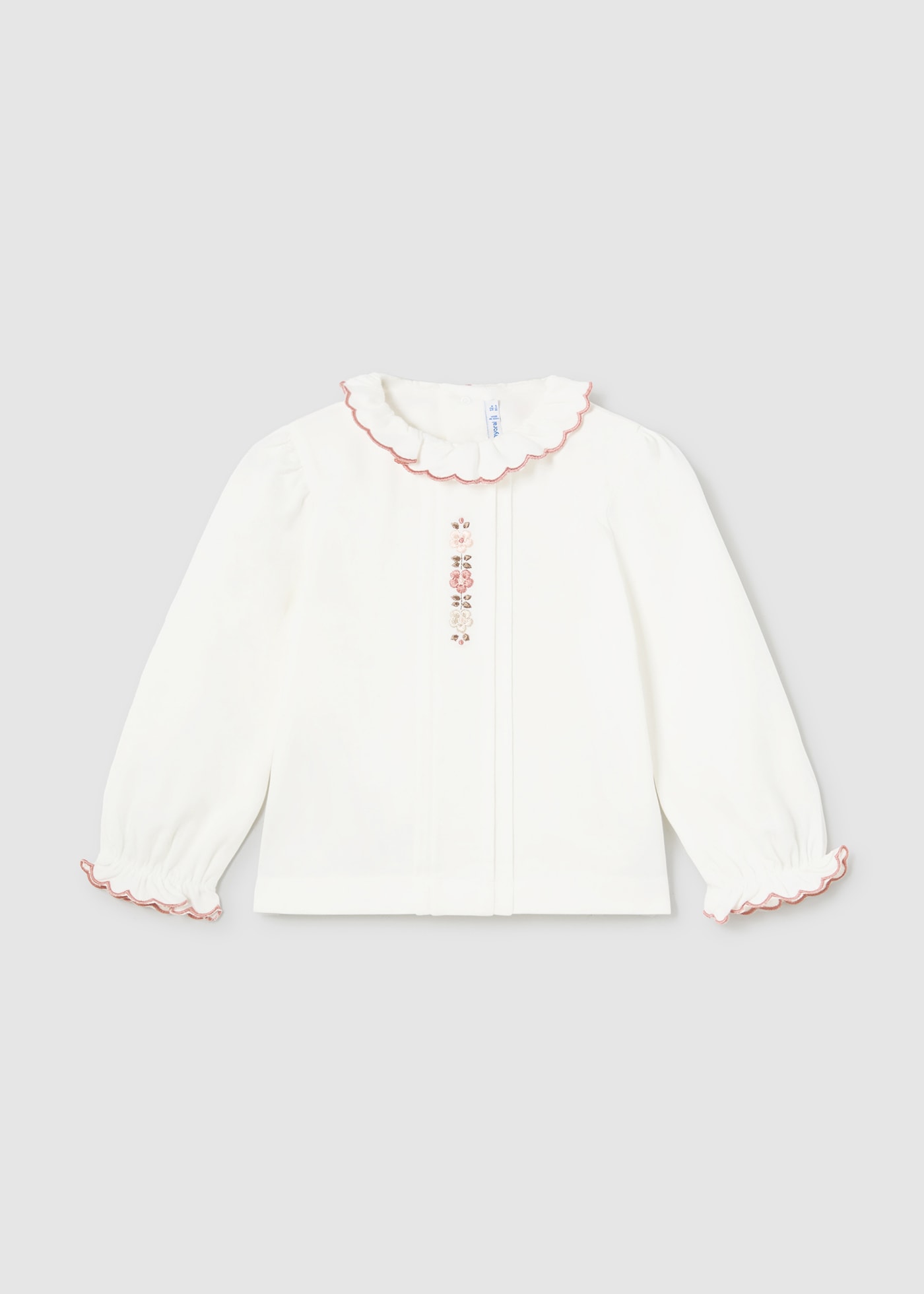 Baby Embroidered Floral Blouse