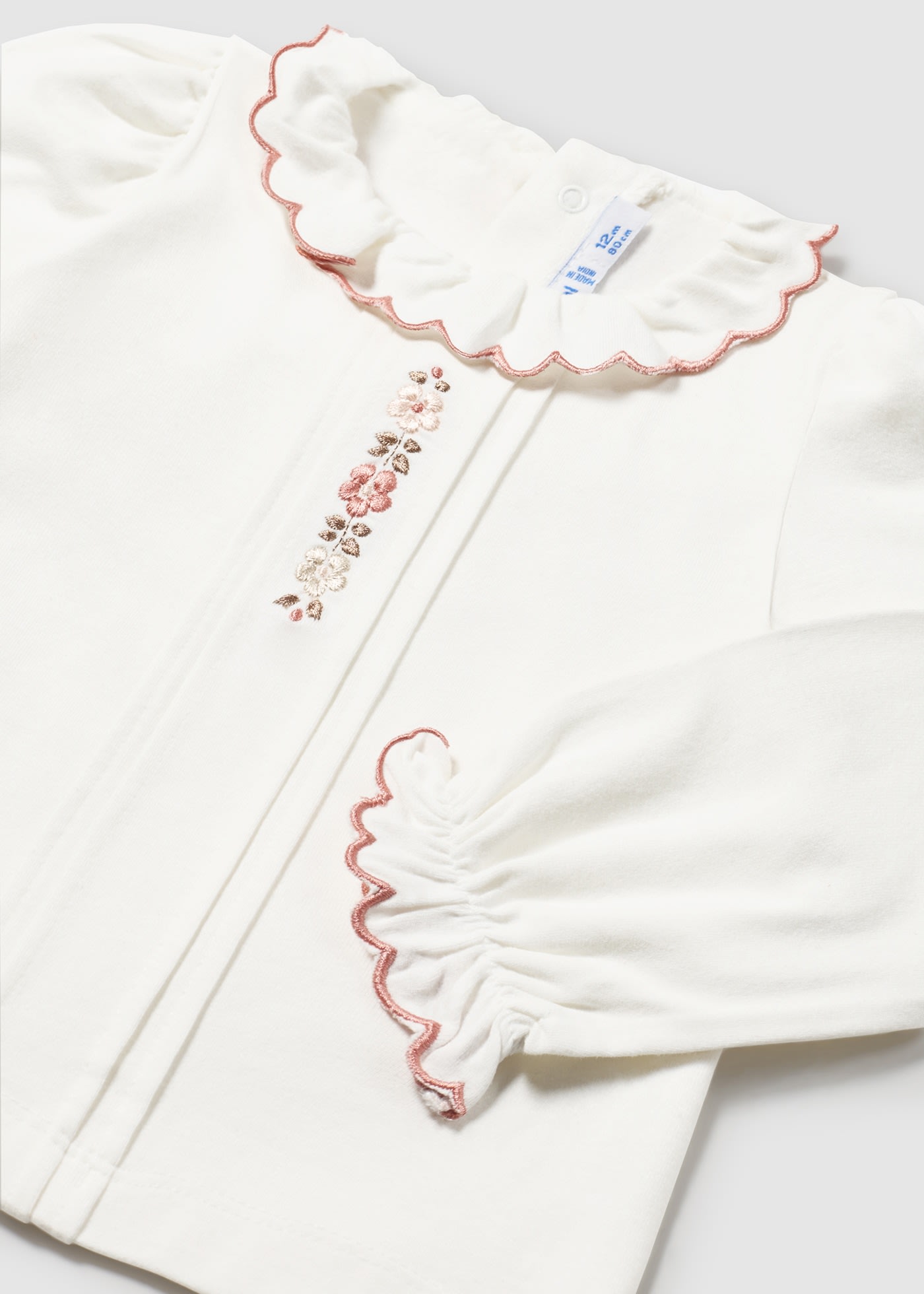 Baby Embroidered Floral Blouse