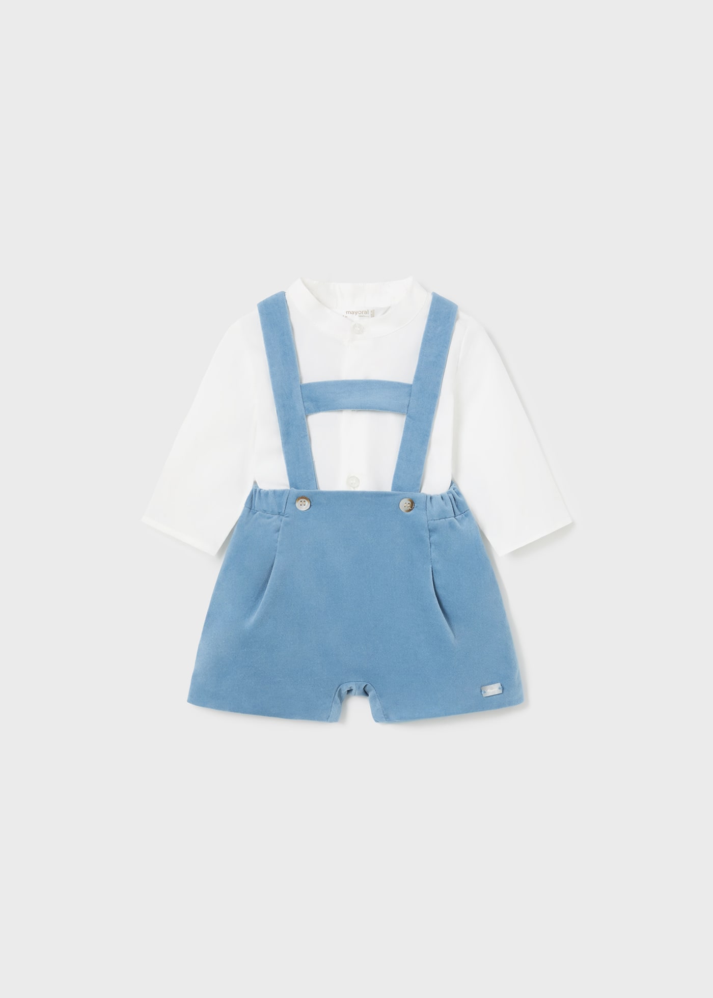 Newborn Bodysuit and Dungarees Set