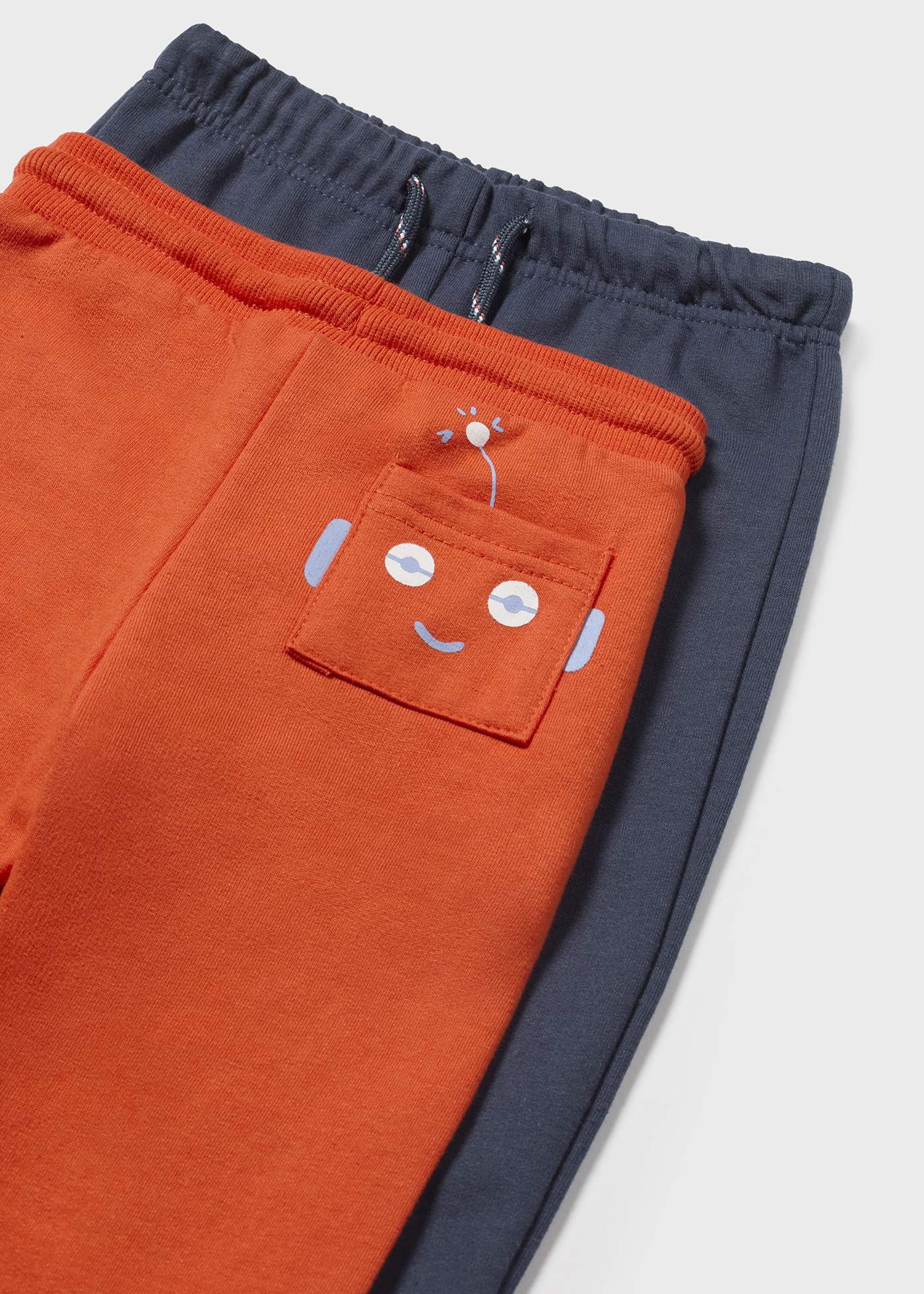 Trening 2 pantaloni robot bebe