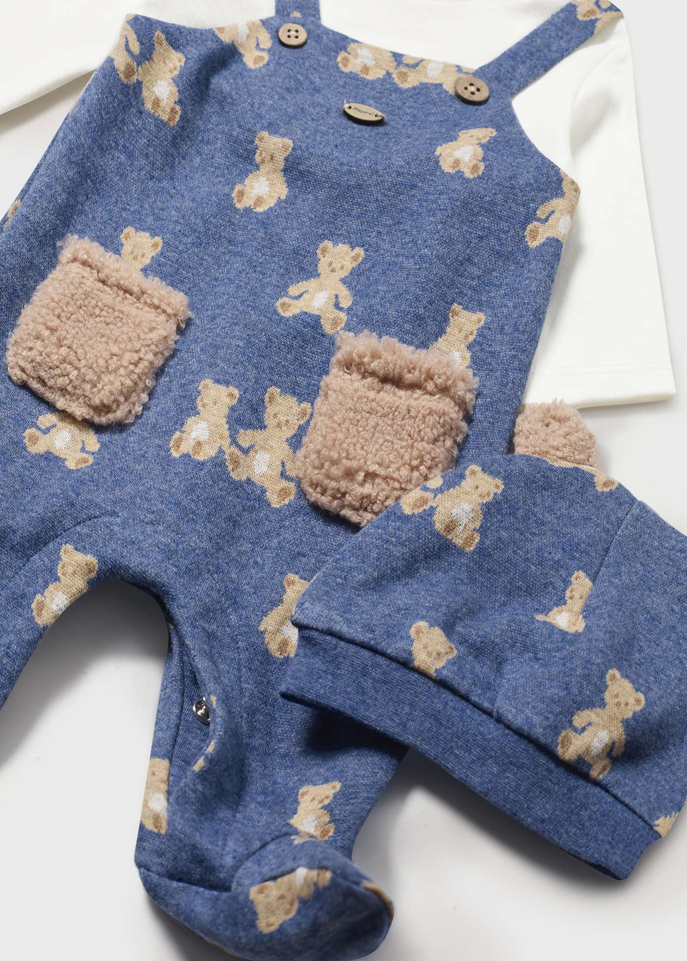 Peto con gorro orejitas recién nacido