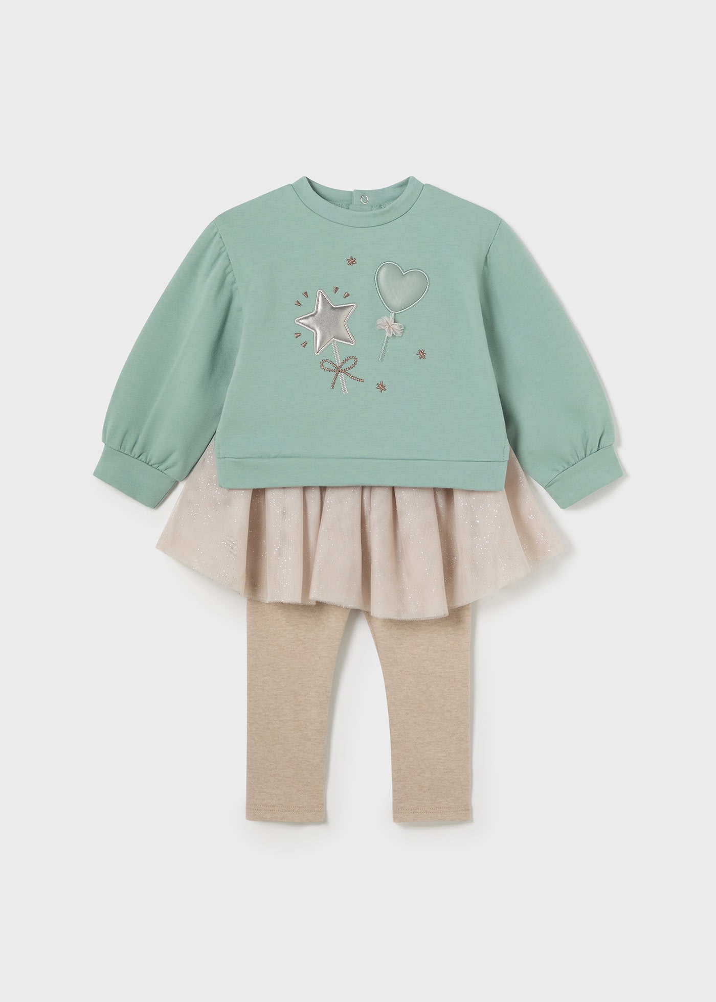 Baby Sweater and Tutu Leggings Set