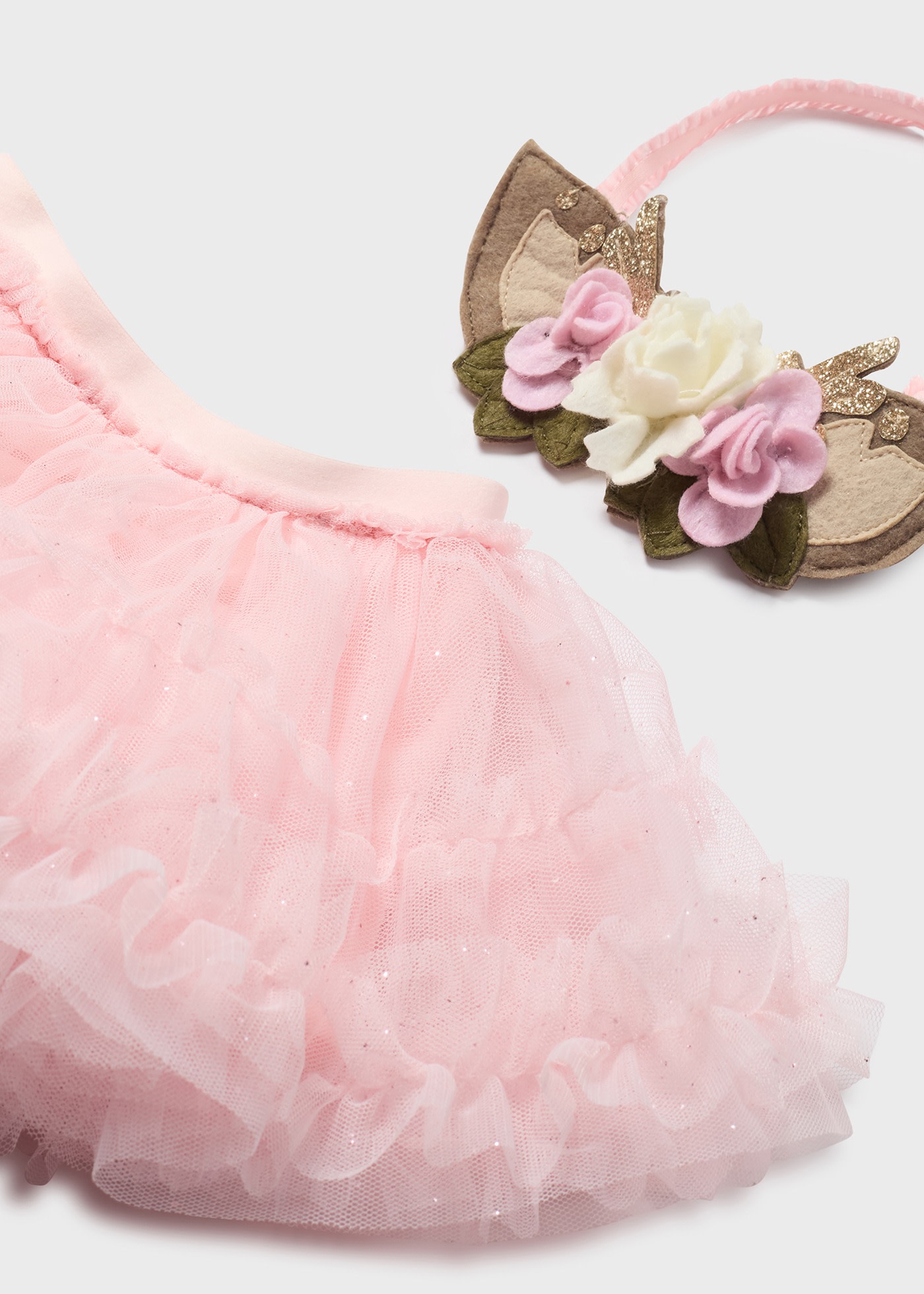 Newborn pink tulle skirt best sale