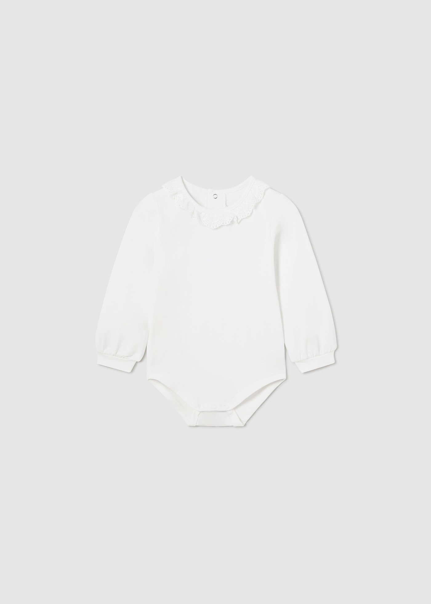 Baby Basic Ruffle Bodysuit