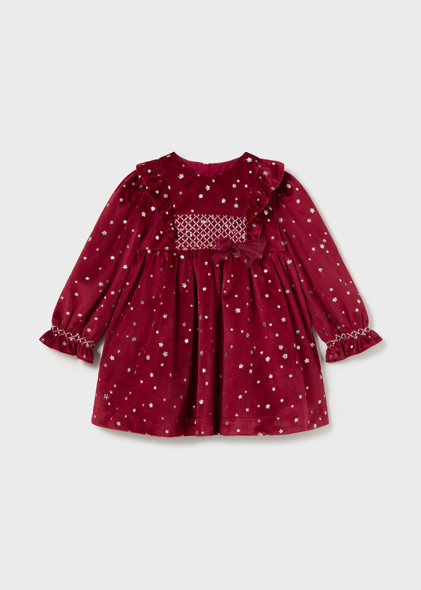 Robe en velours bébé