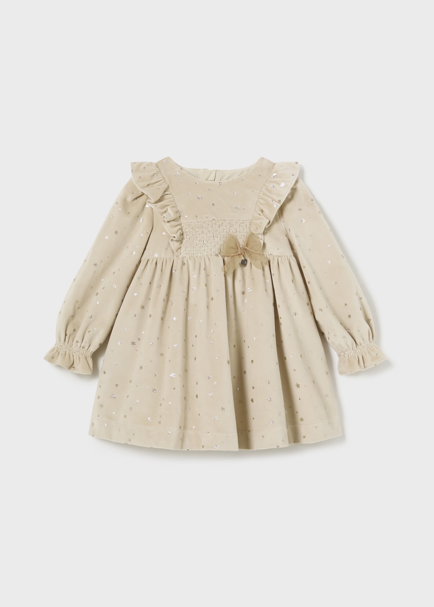 Robe en velours bébé