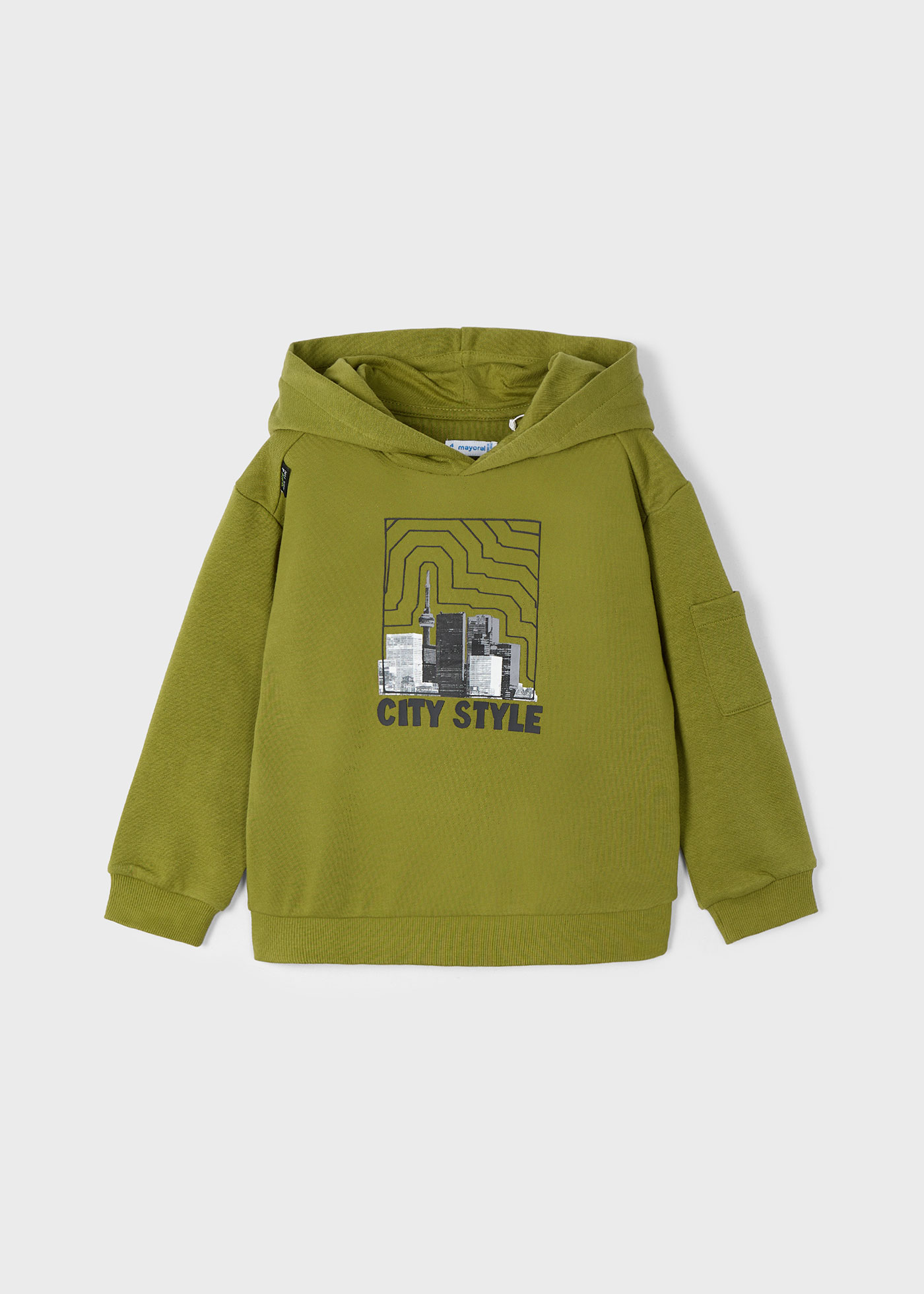 Boy City Print Hoodie