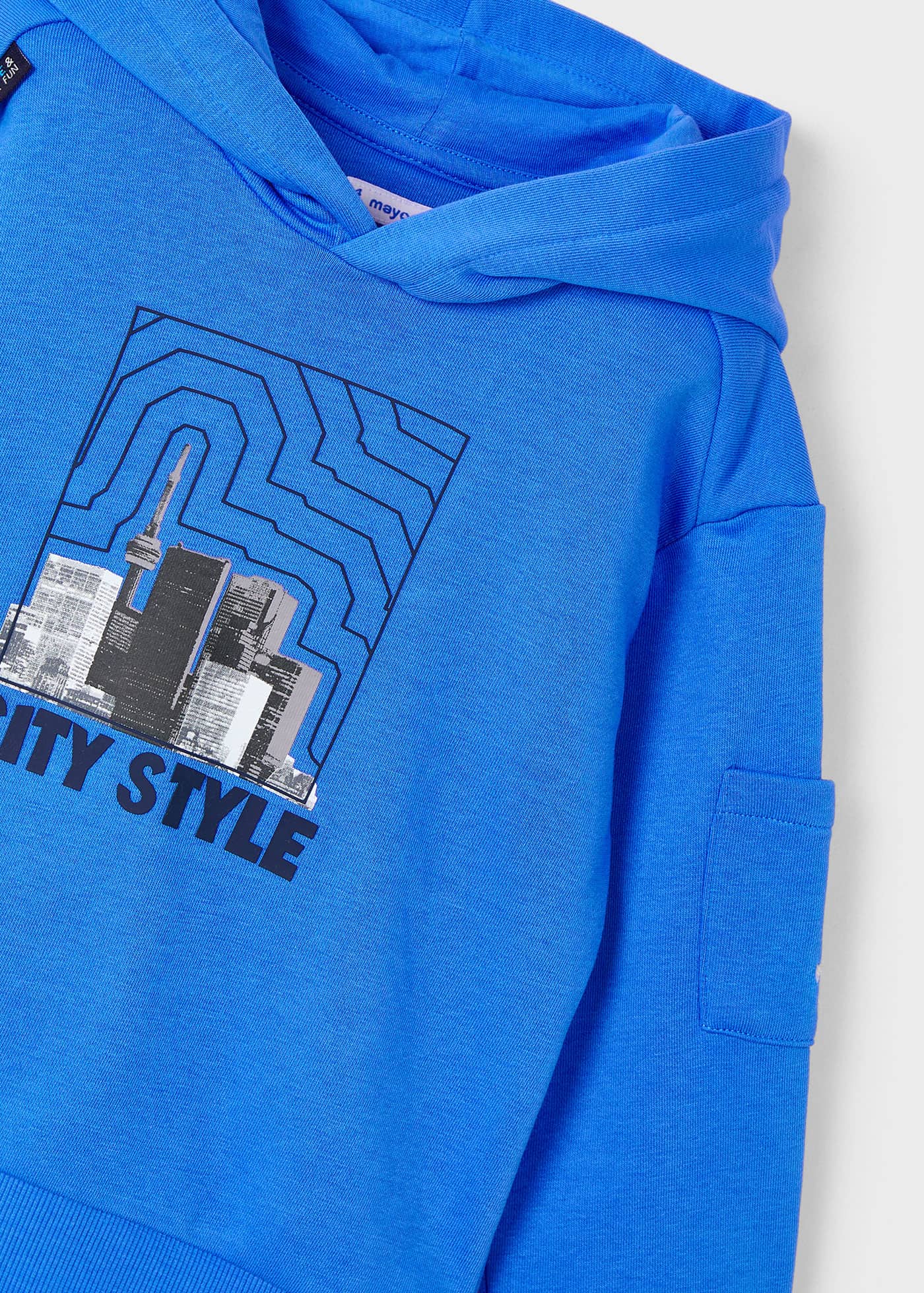 Boy City Print Hoodie