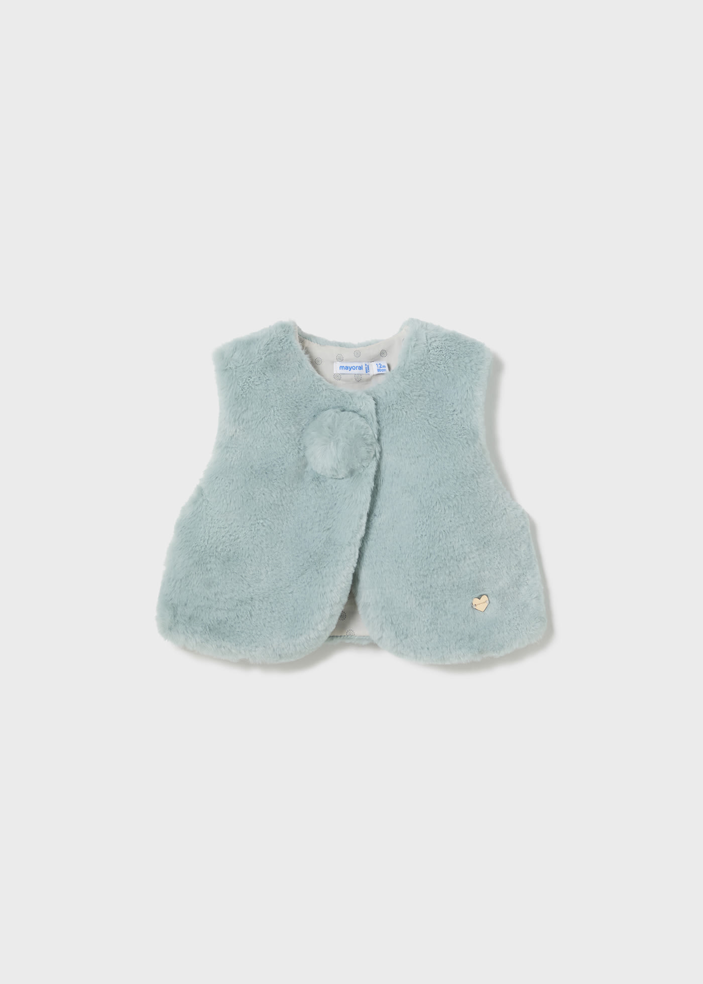 Gilet en fourrure bébé