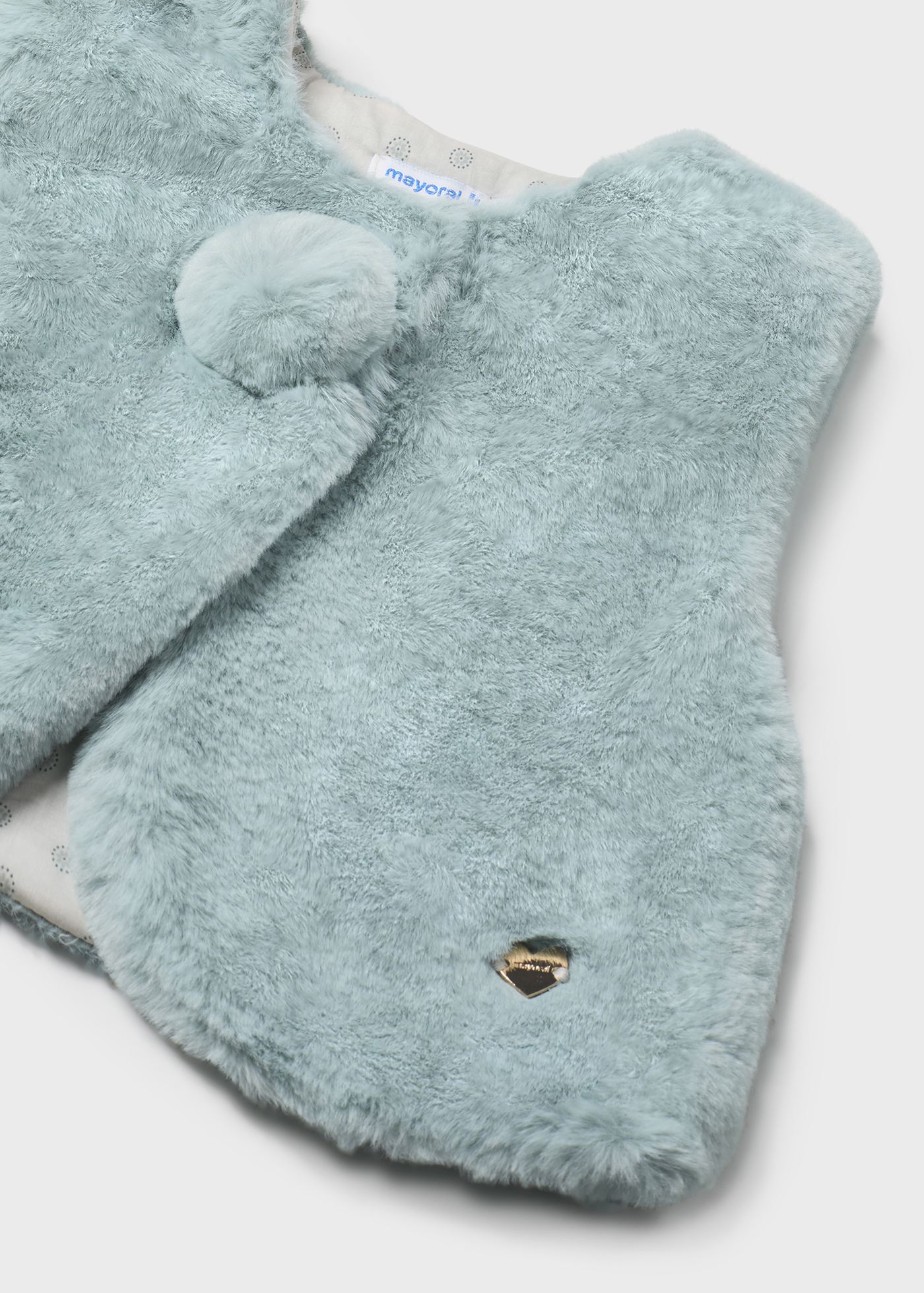 Gilet en fourrure bébé