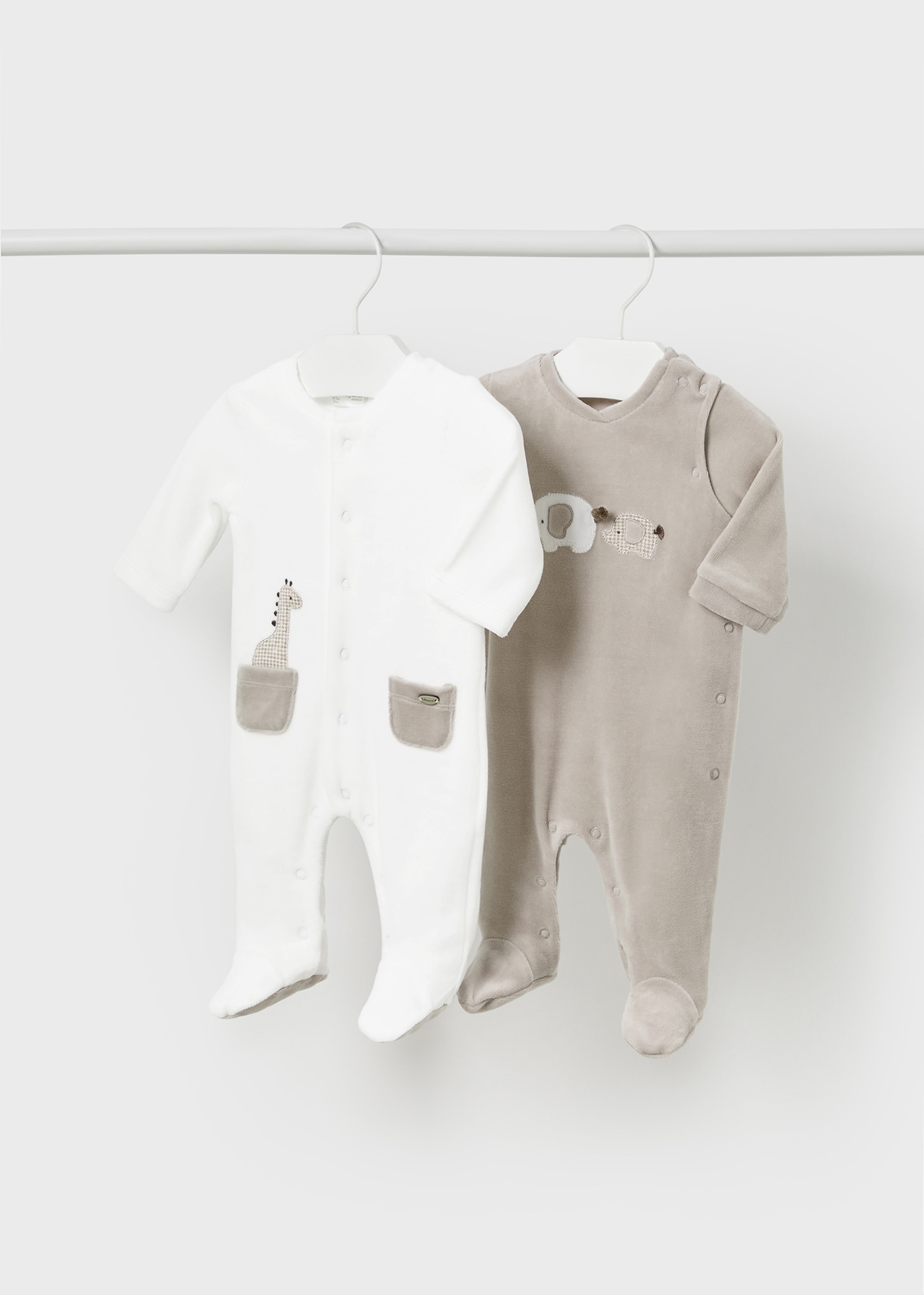 Newborn Boy Set of 2 Rompers