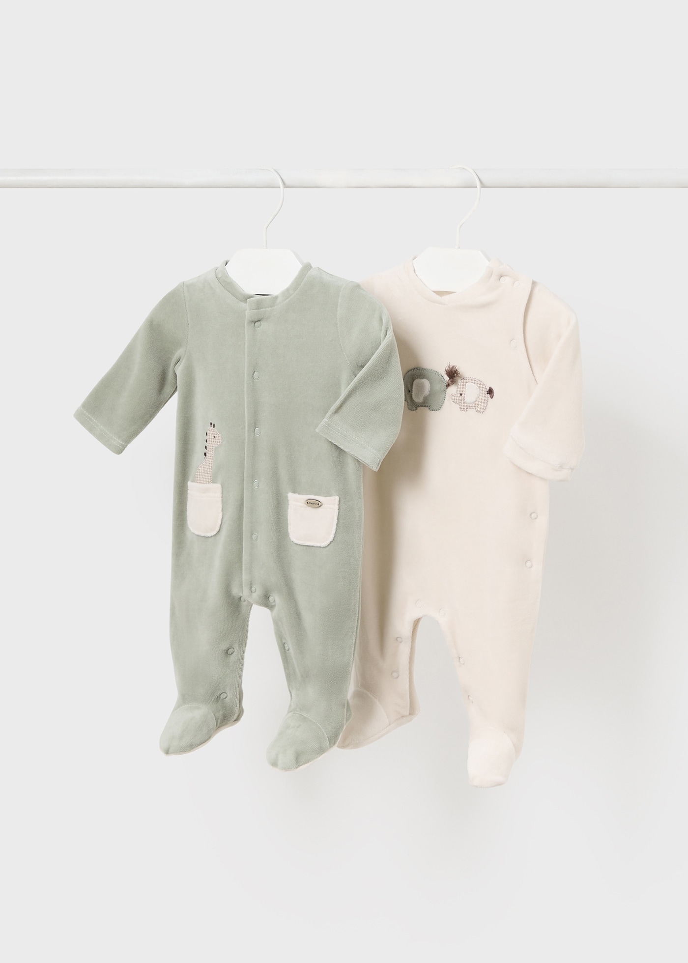 Newborn Boy Set of 2 Rompers