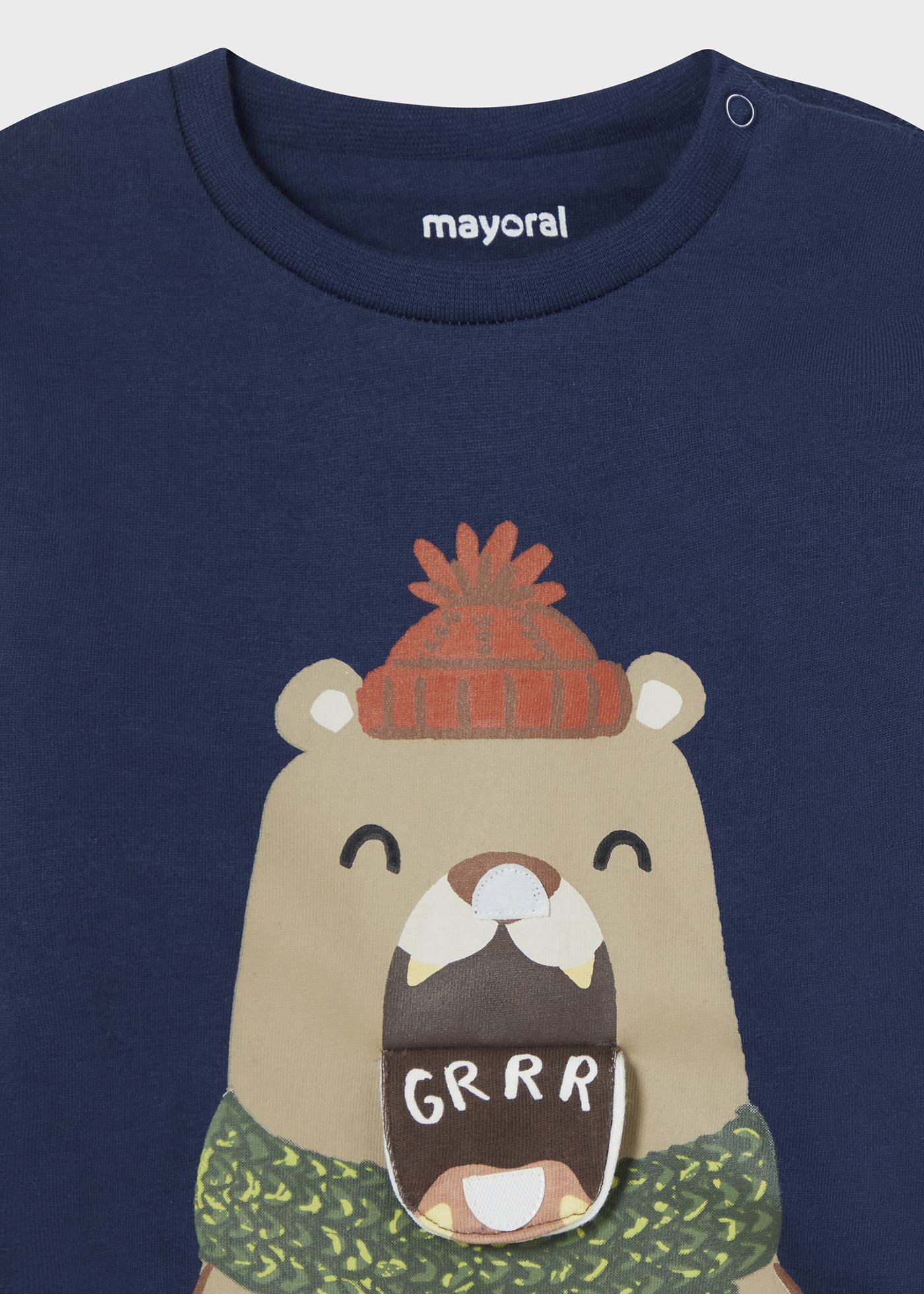Tricou interactiv ursulet bebe