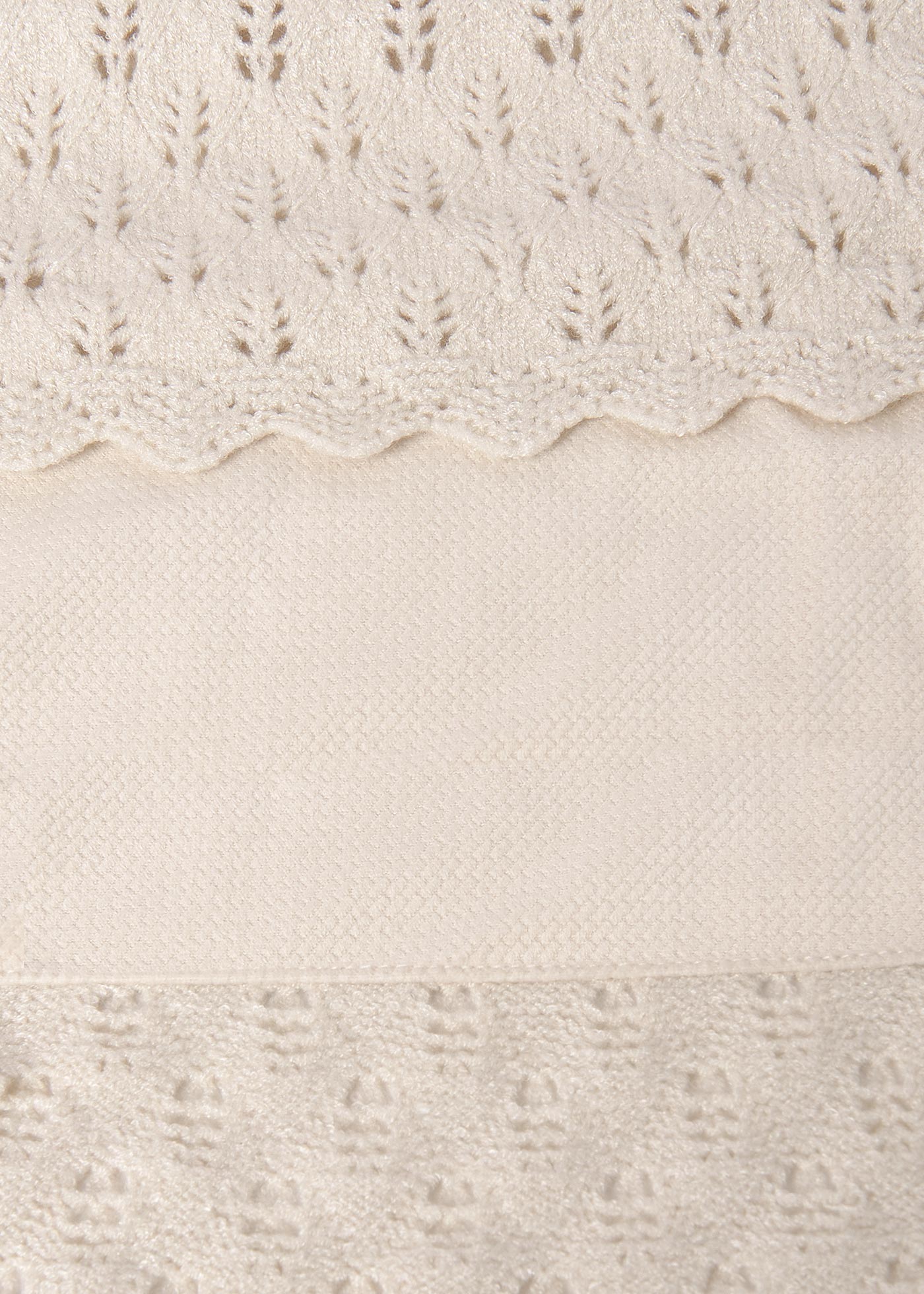 Couverture en tricot bébé