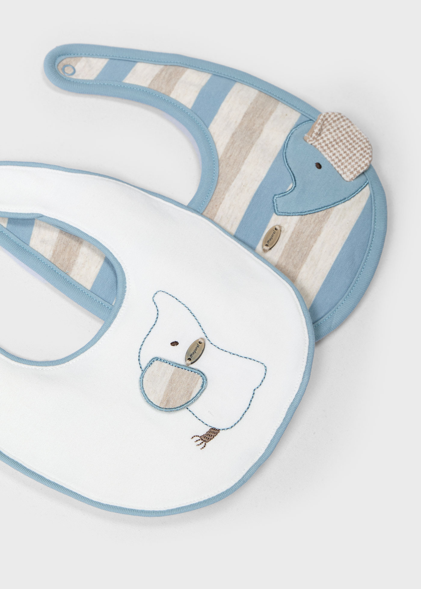 Pack de 2 babetes bebé