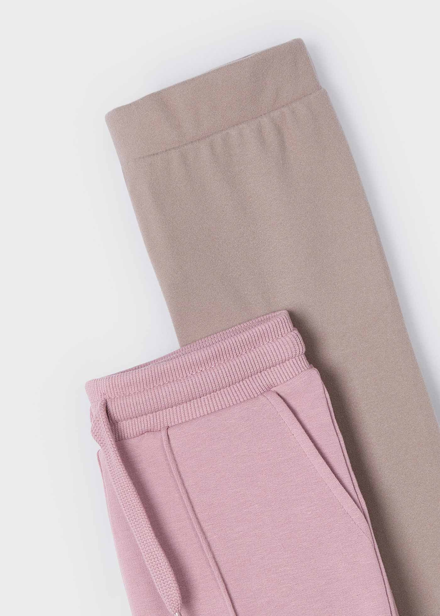 Chándal 2 pantalones corazones niña