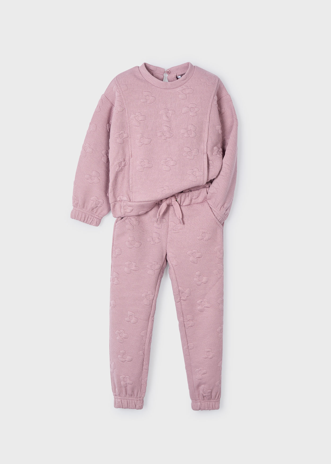 Girl 2 Piece Quilted Tracksuit