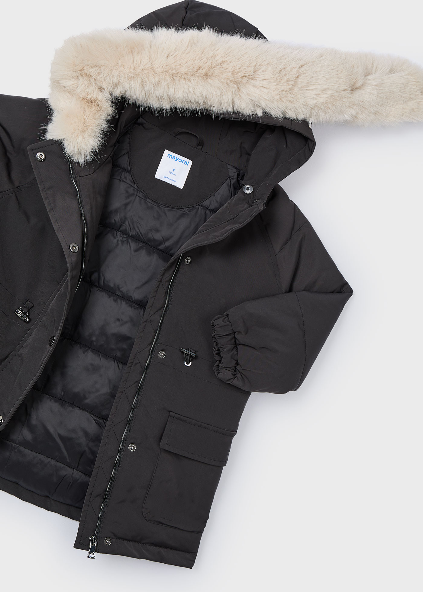 Veste parka fille