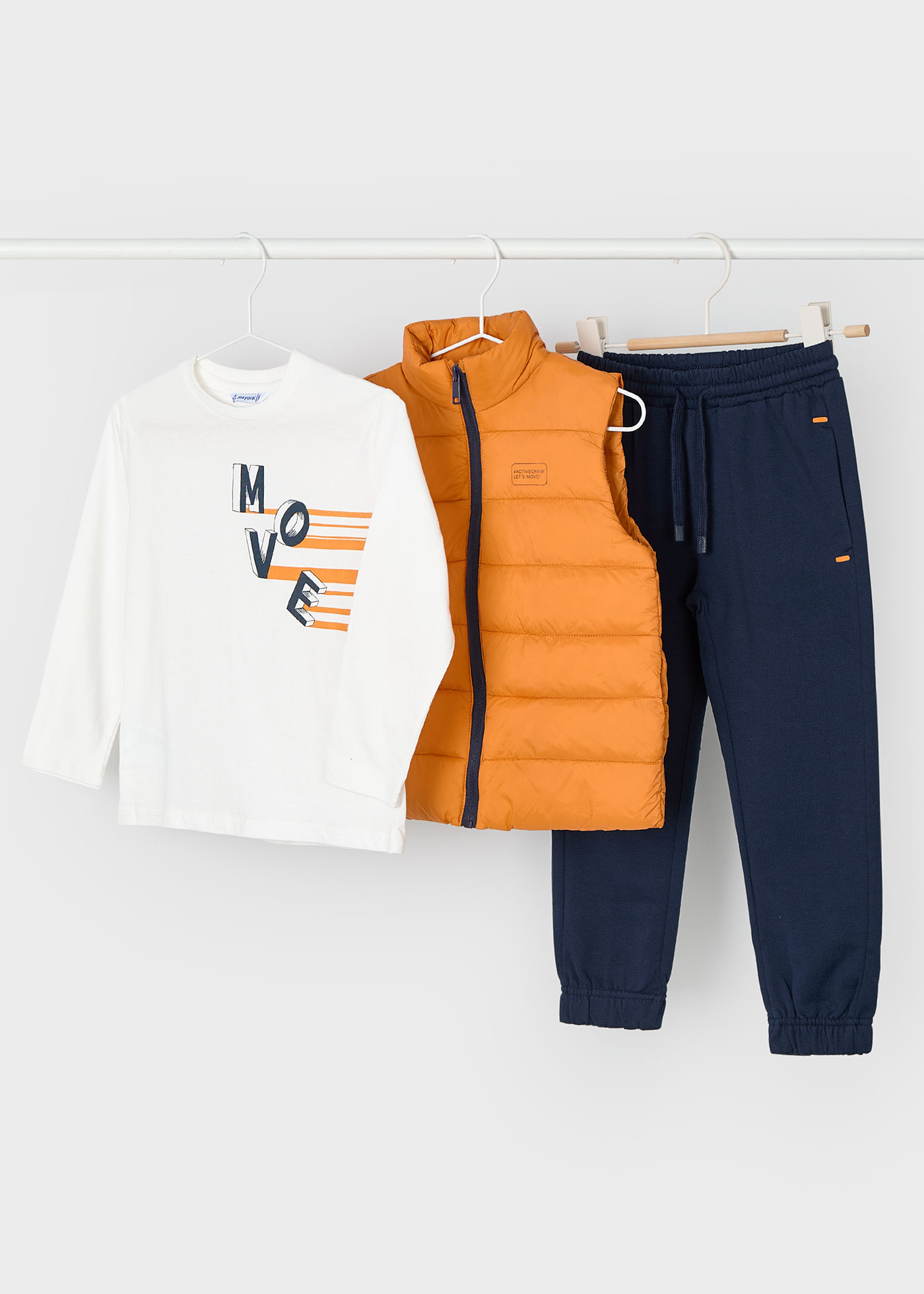 Boy 3 Piece Tracksuit with Vest