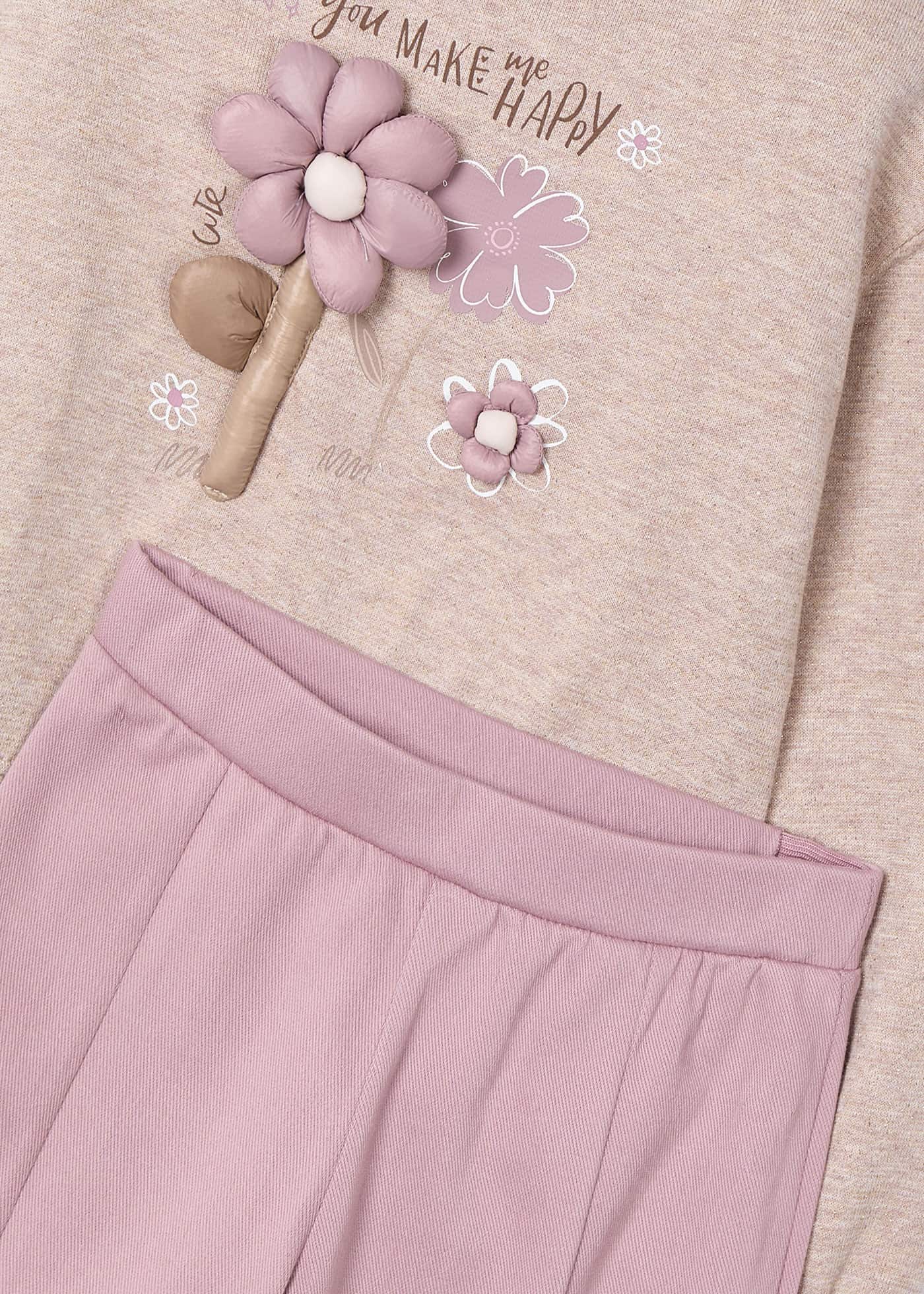 Girl Leggings and Jumper Set