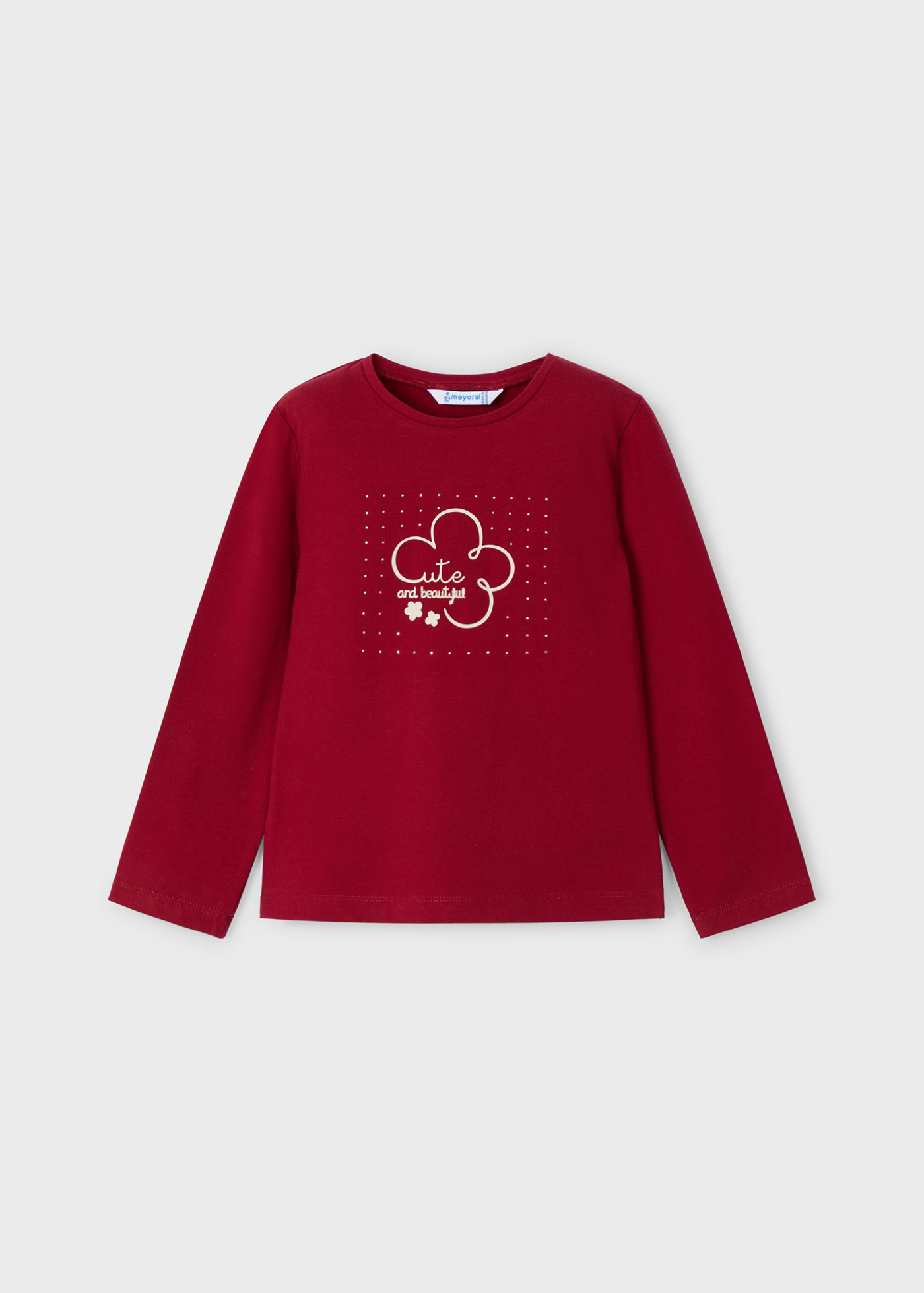 Girl Basic Flower T-Shirt