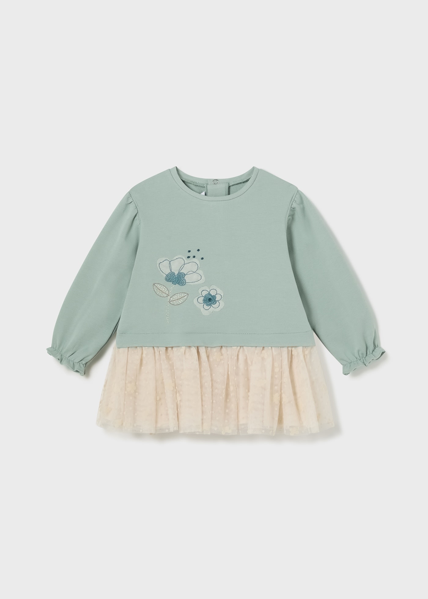 Robe combinée en tulle bébé