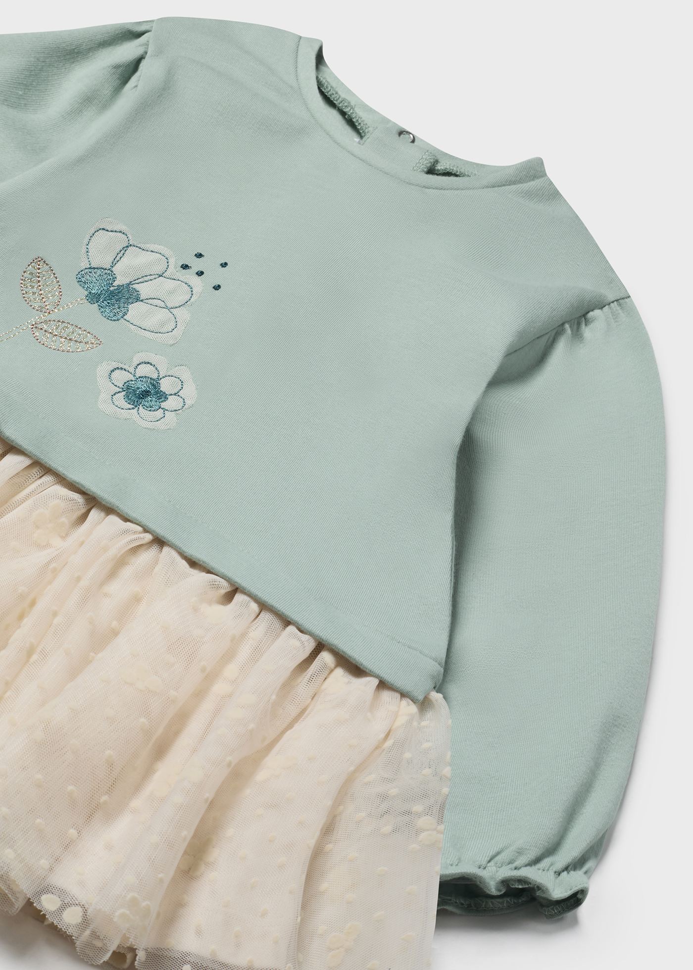 Robe combinée en tulle bébé