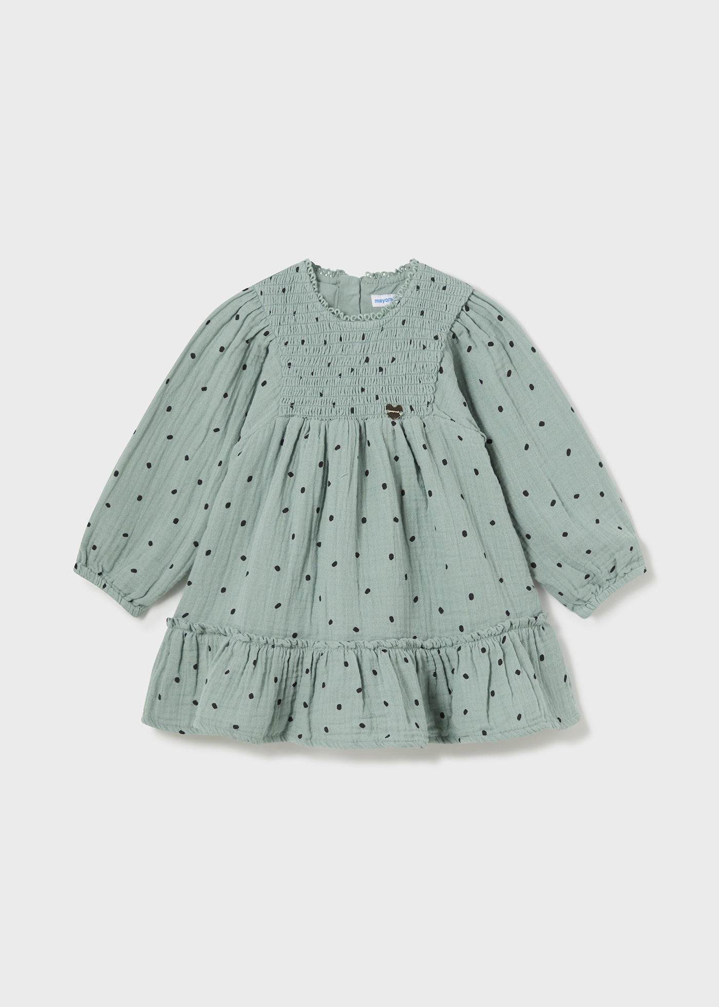 Robe à pois bébé