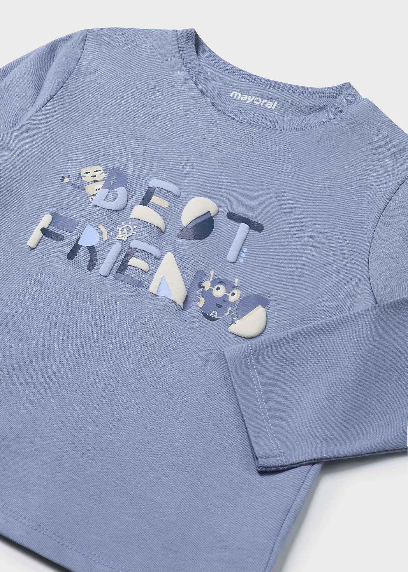 Baby Robot Letter T-Shirt