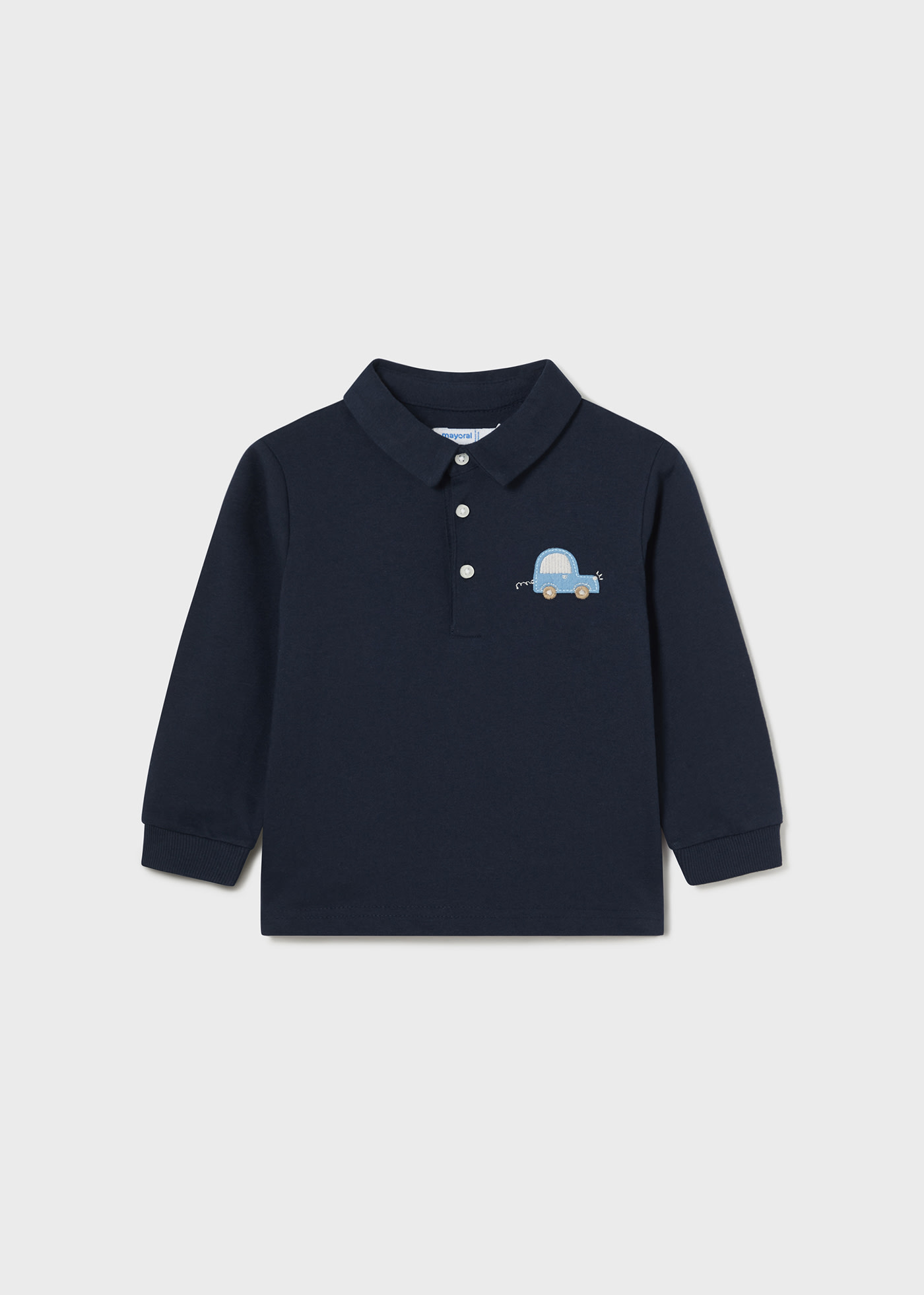 Navy blue polo shirt for baby hotsell