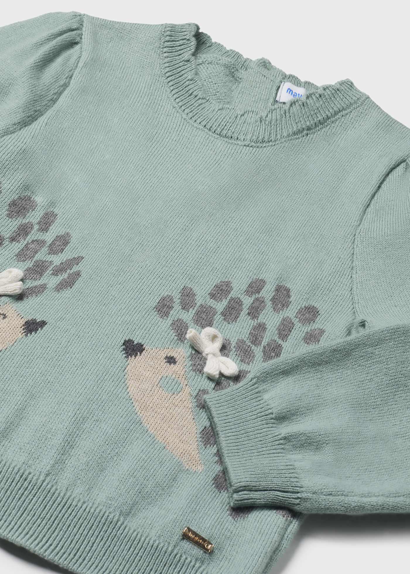 Baby Jacquard Animal Jumper
